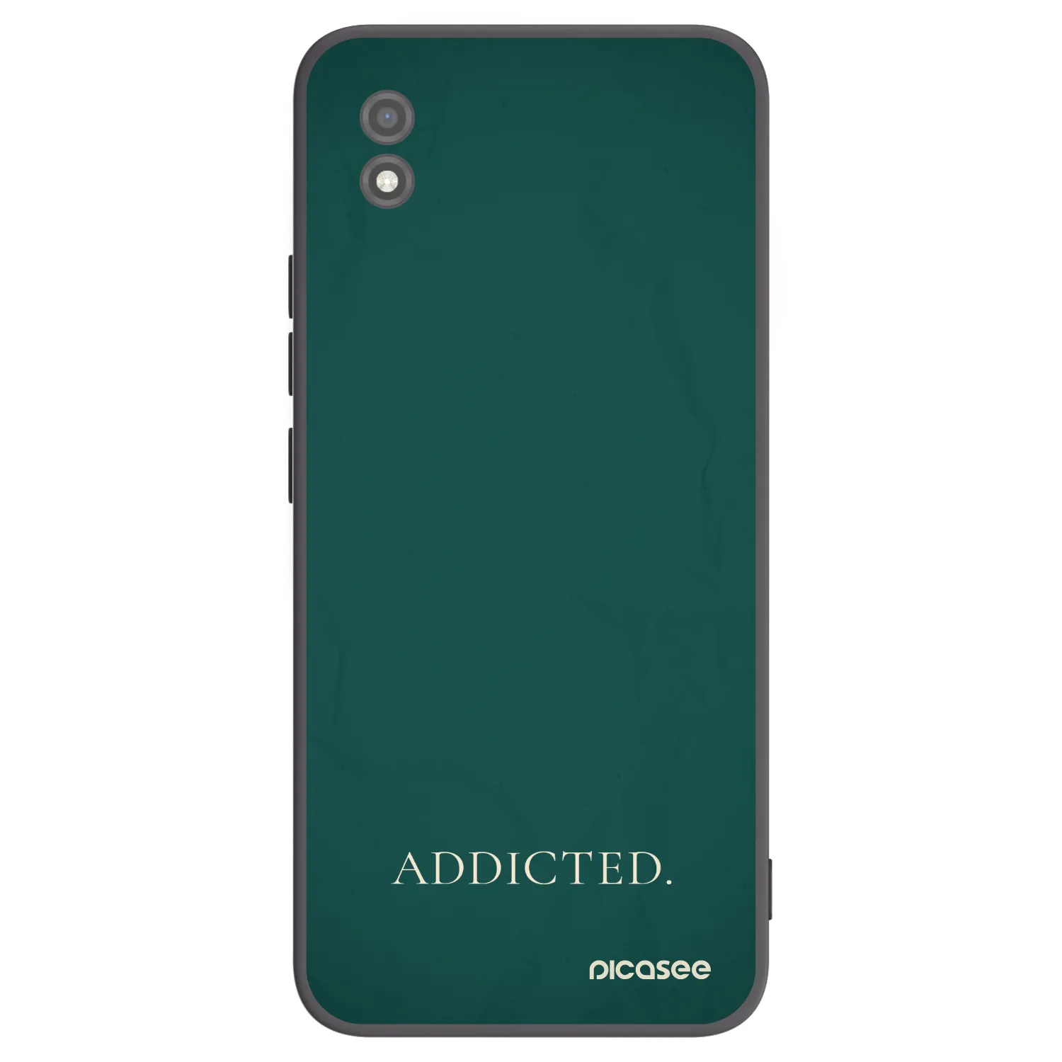 Picasee Μαύρη θήκη σιλικόνης για Realme C11 (2021) - Addicted