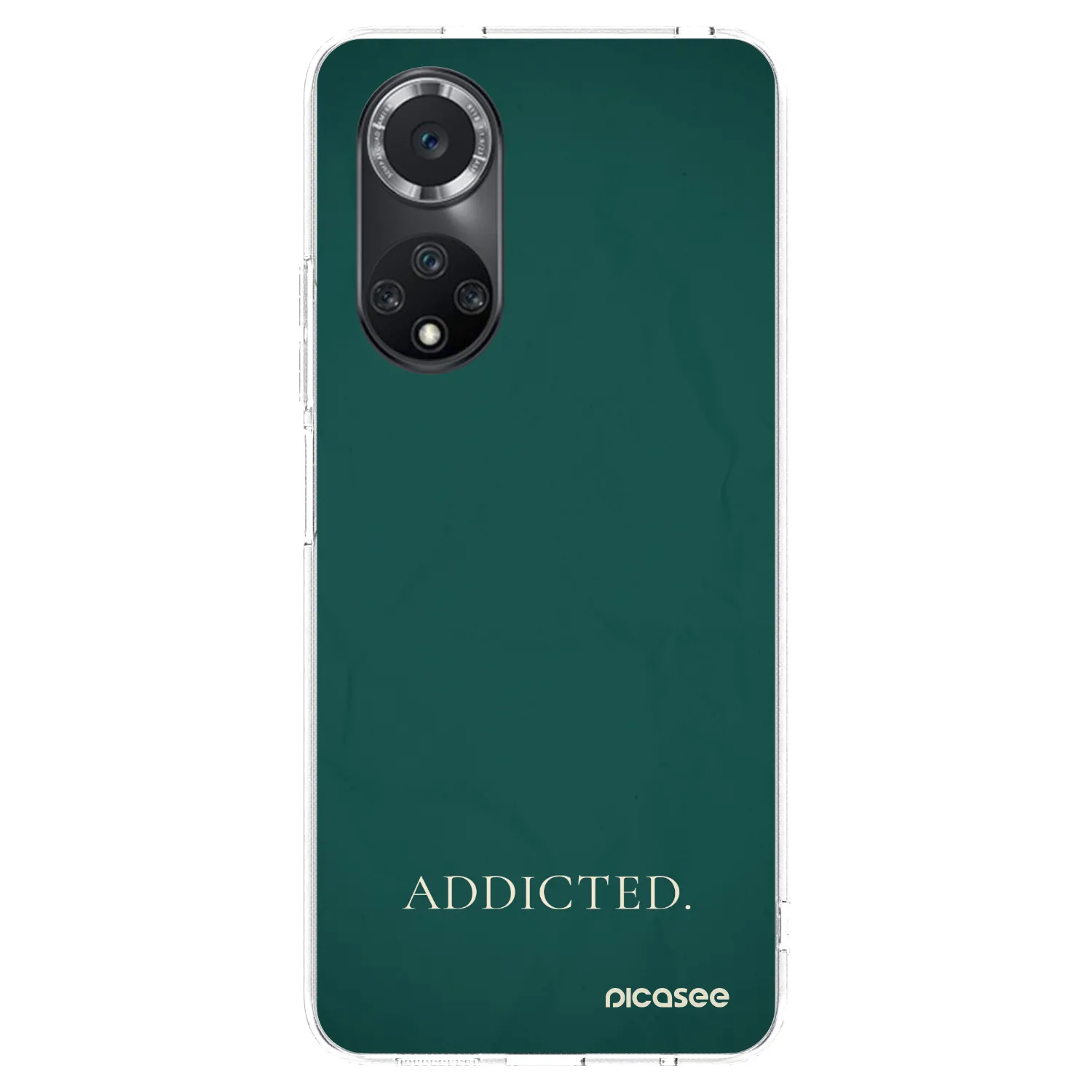 Picasee διαφανής θήκη σιλικόνης Huawei Nova 9 SE - Addicted
