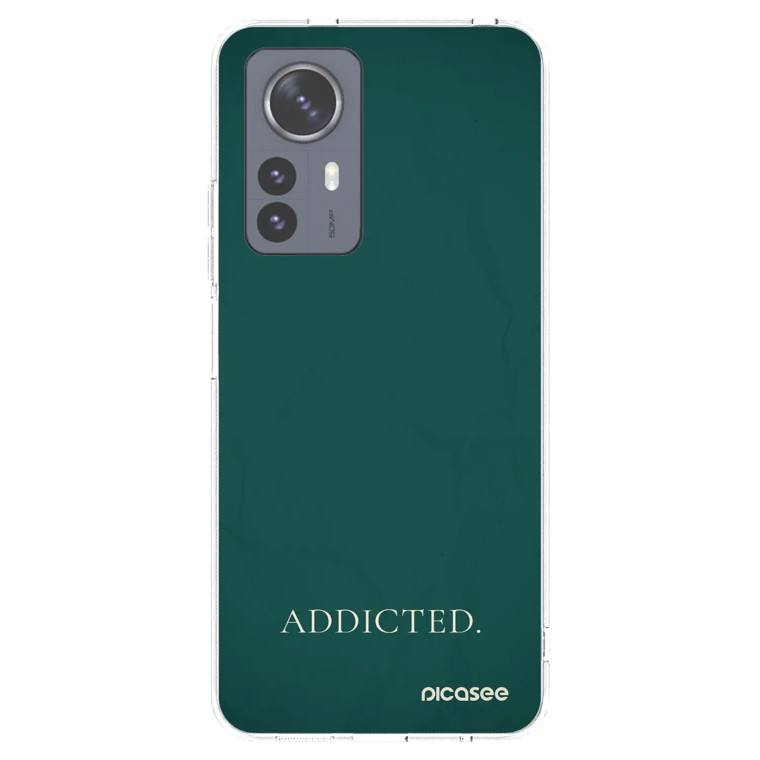 Picasee διαφανής θήκη σιλικόνης Xiaomi 12 Pro - Addicted