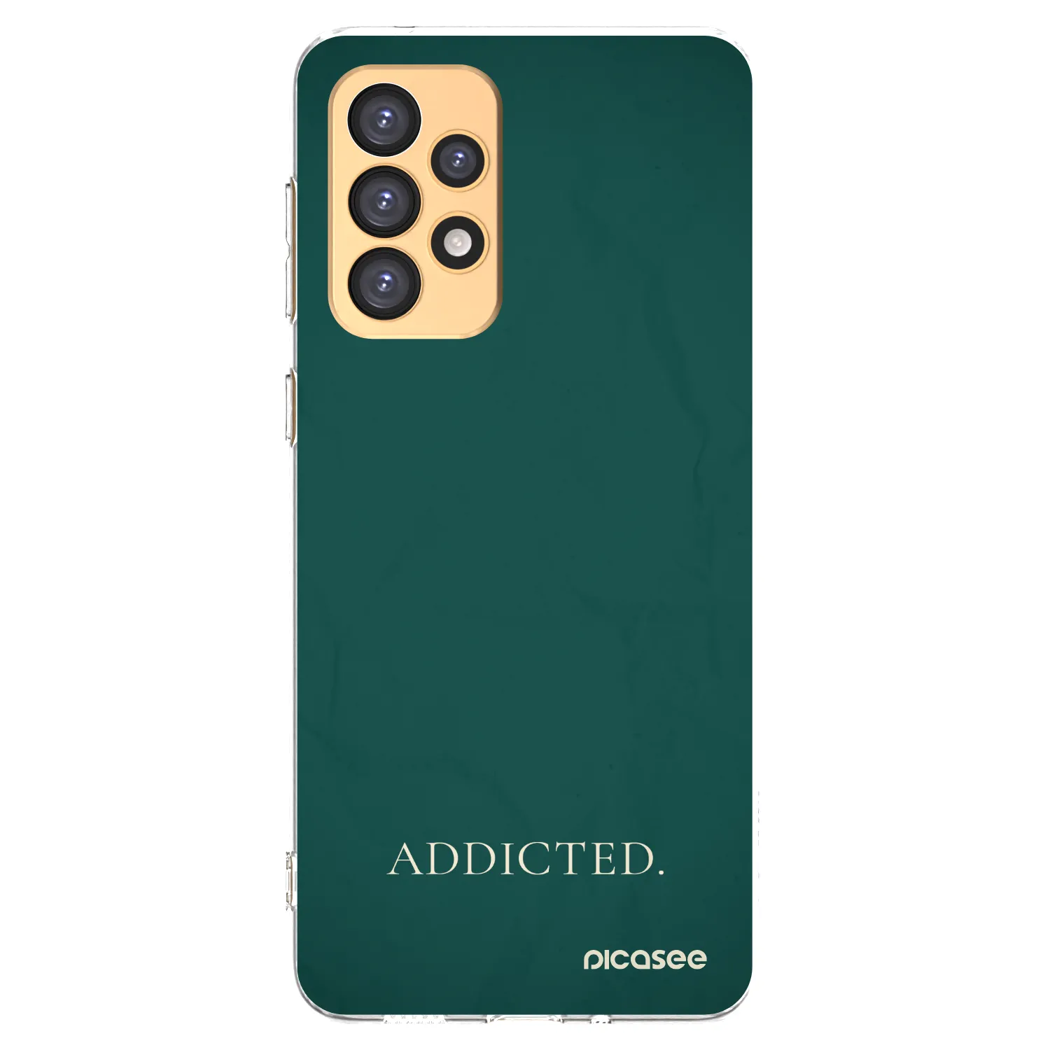 Picasee διαφανής θήκη σιλικόνης Samsung Galaxy A33 5G A336 - Addicted