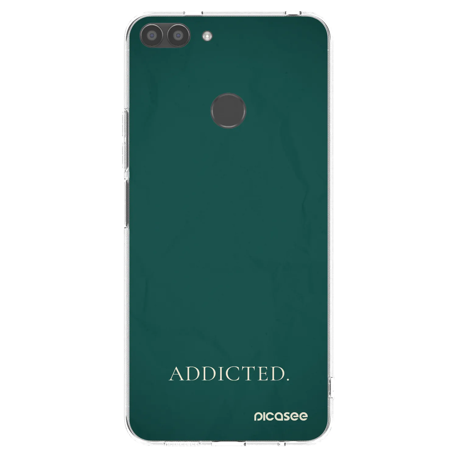 Picasee διαφανής θήκη σιλικόνης Huawei P Smart - Addicted