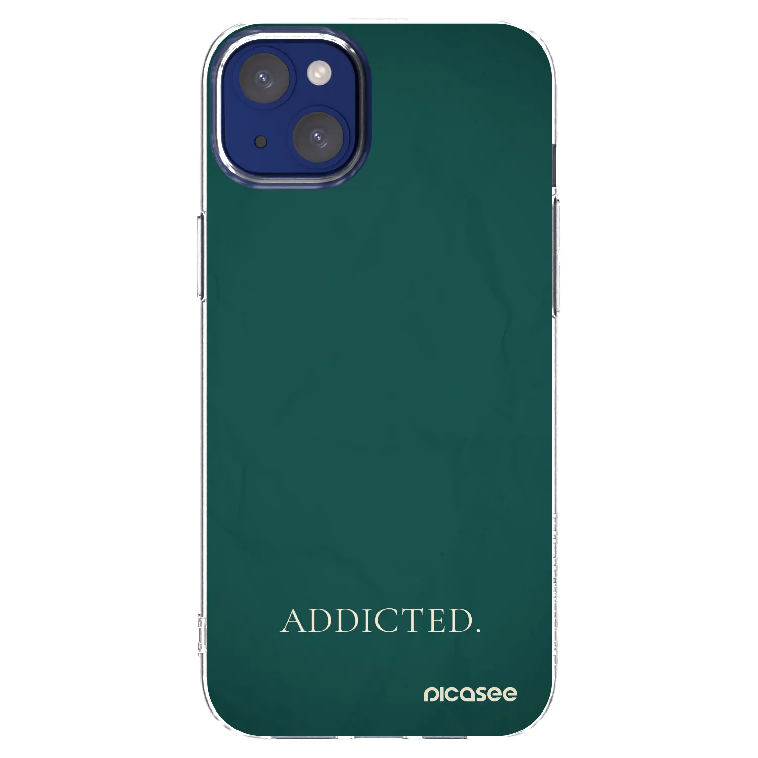 Picasee διαφανής θήκη σιλικόνης Apple iPhone 14 Plus - Addicted