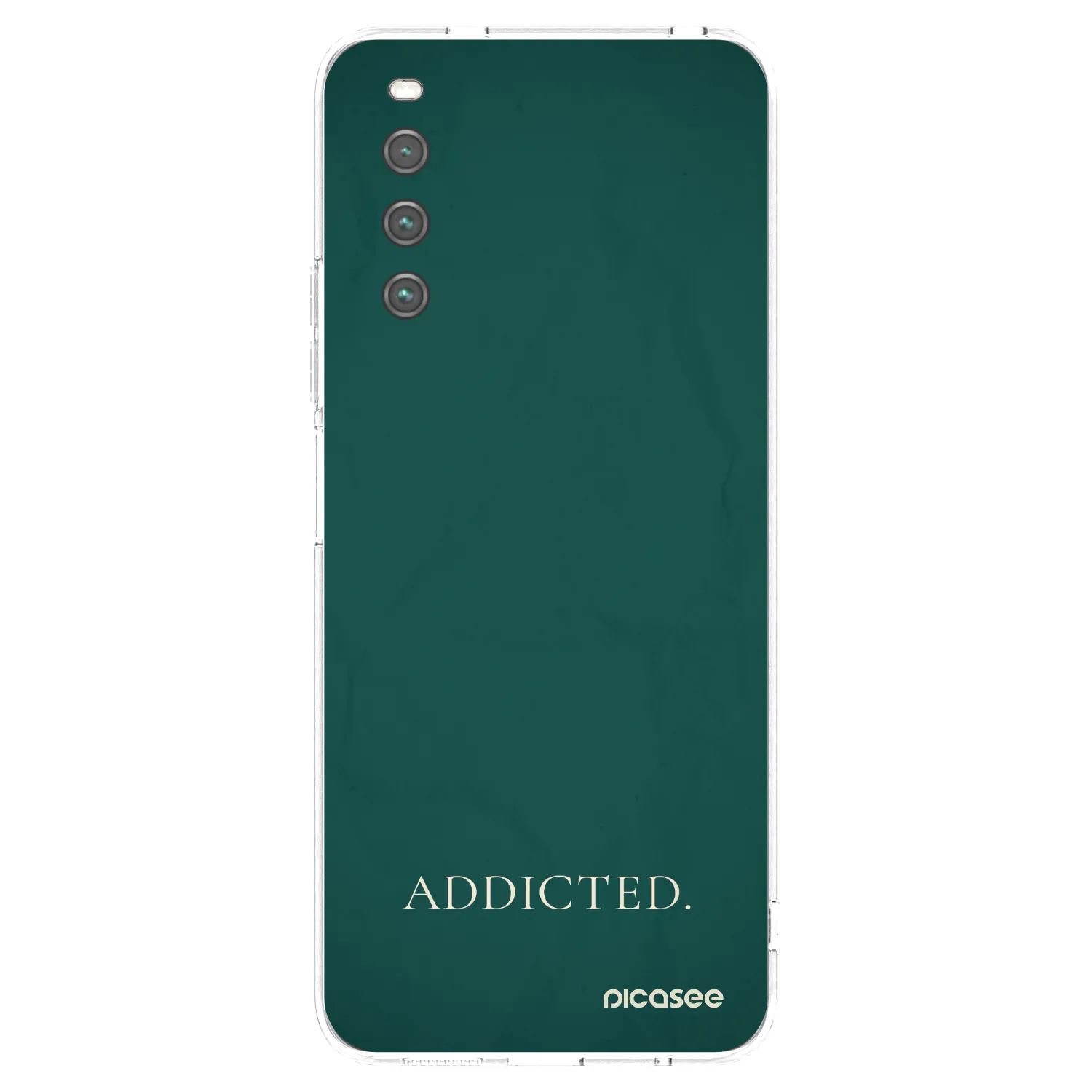 Picasee διαφανής θήκη σιλικόνης Sony Xperia 10 IV 5G - Addicted