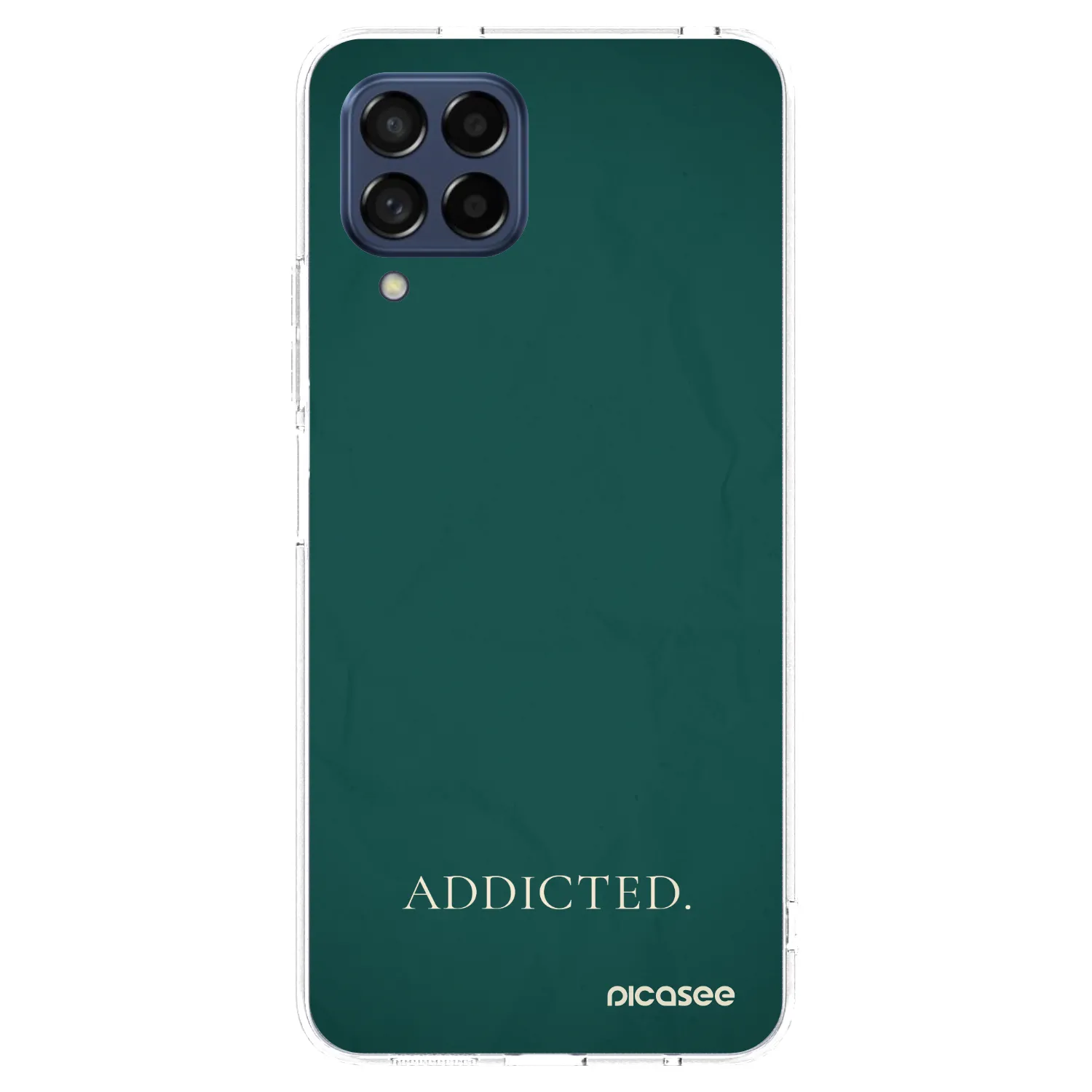 Picasee διαφανής θήκη σιλικόνης Samsung Galaxy M53 5G - Addicted