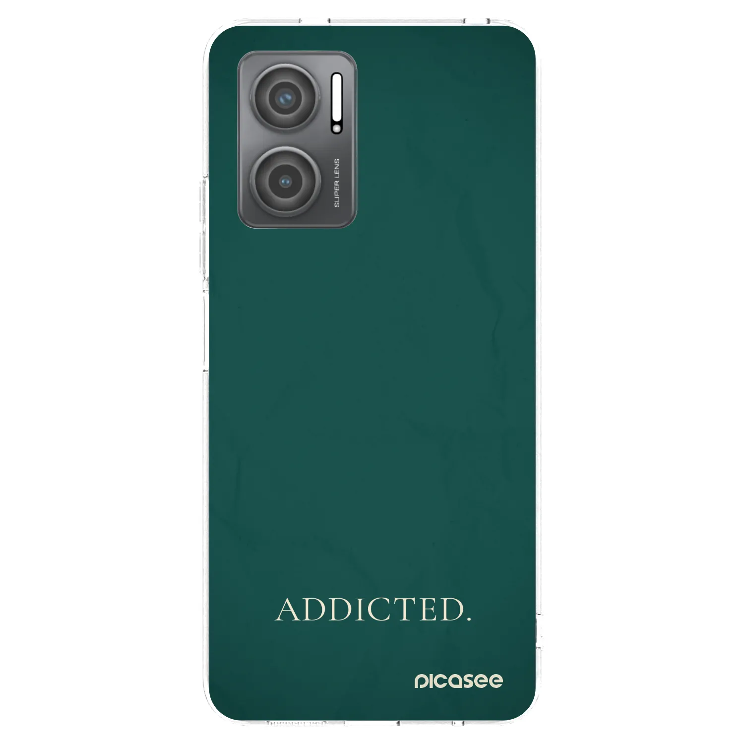 Picasee διαφανής θήκη σιλικόνης Xiaomi Redmi 10 5G - Addicted