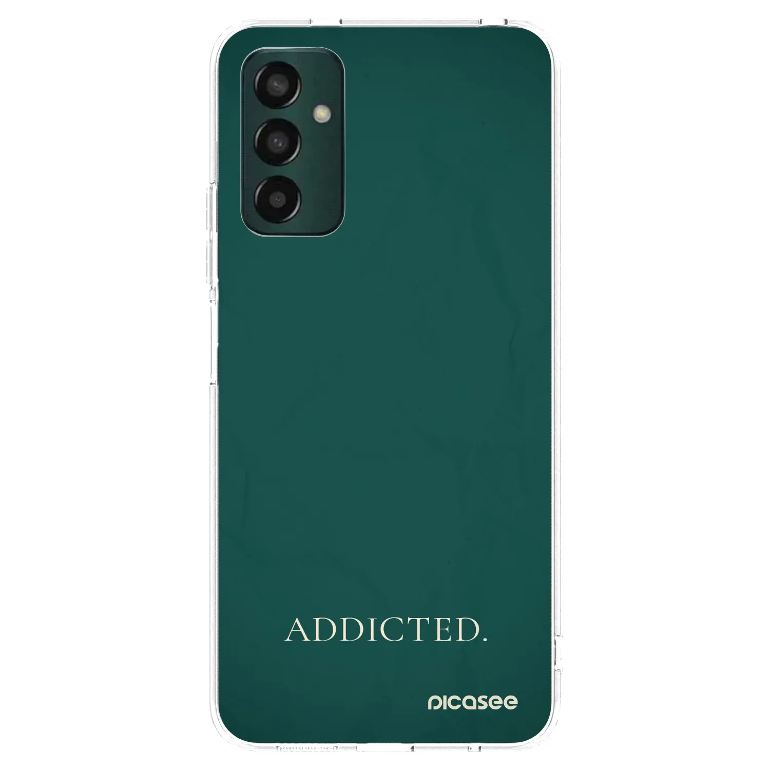 Picasee διαφανής θήκη σιλικόνης Samsung Galaxy M23 5G - Addicted