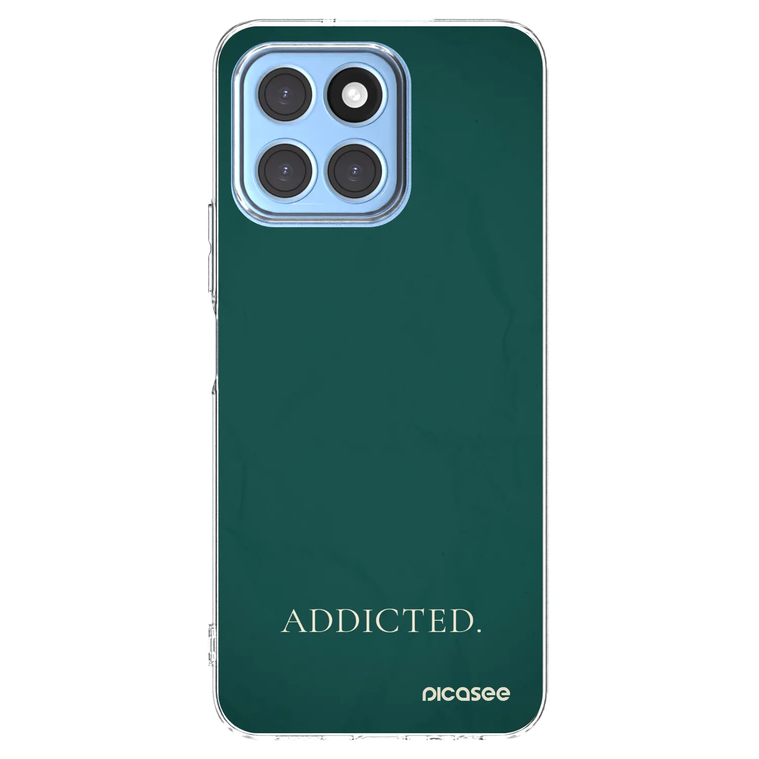 Picasee διαφανής θήκη σιλικόνης Honor X8 5G - Addicted
