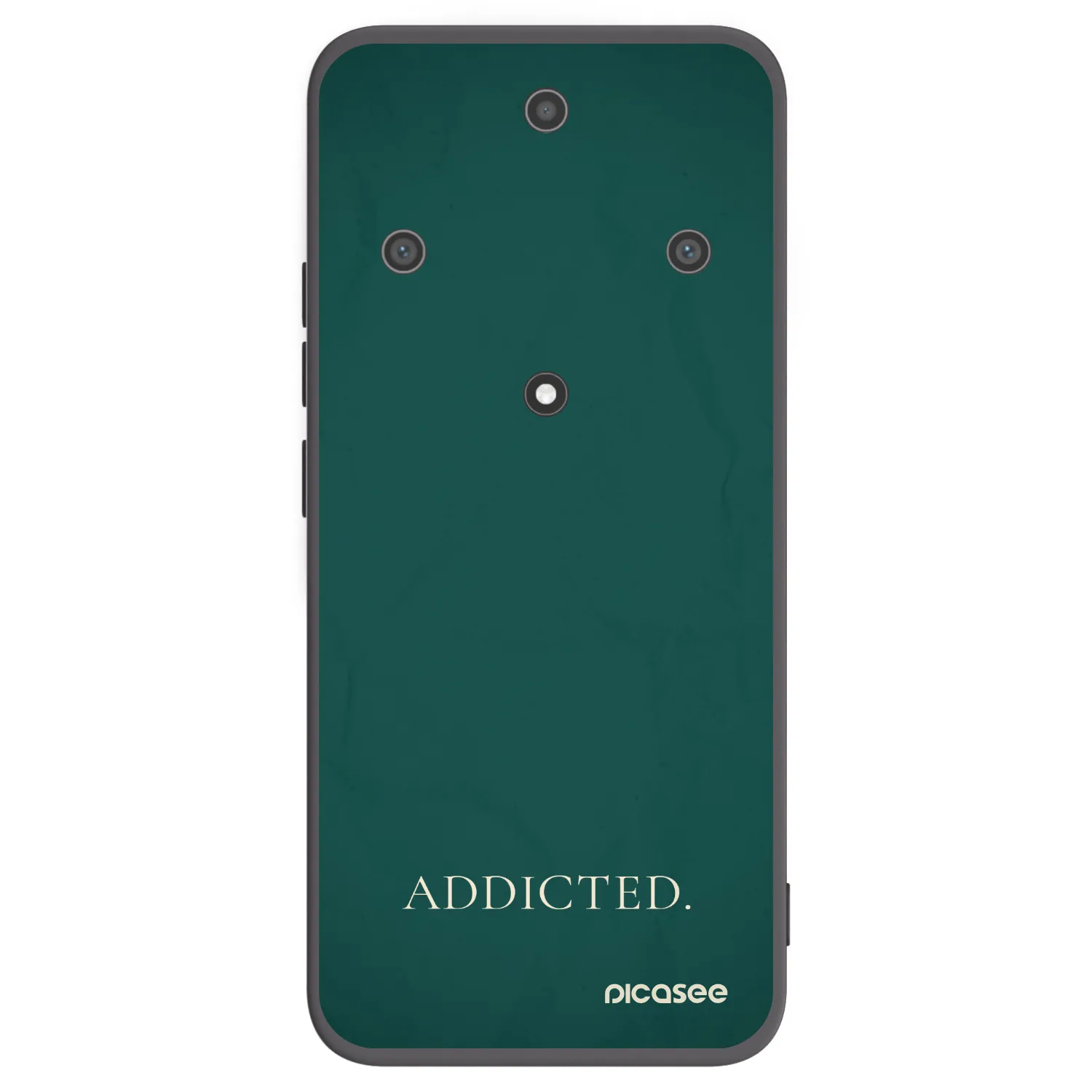 Picasee Μαύρη θήκη σιλικόνης για Honor Magic5 Lite 5G - Addicted
