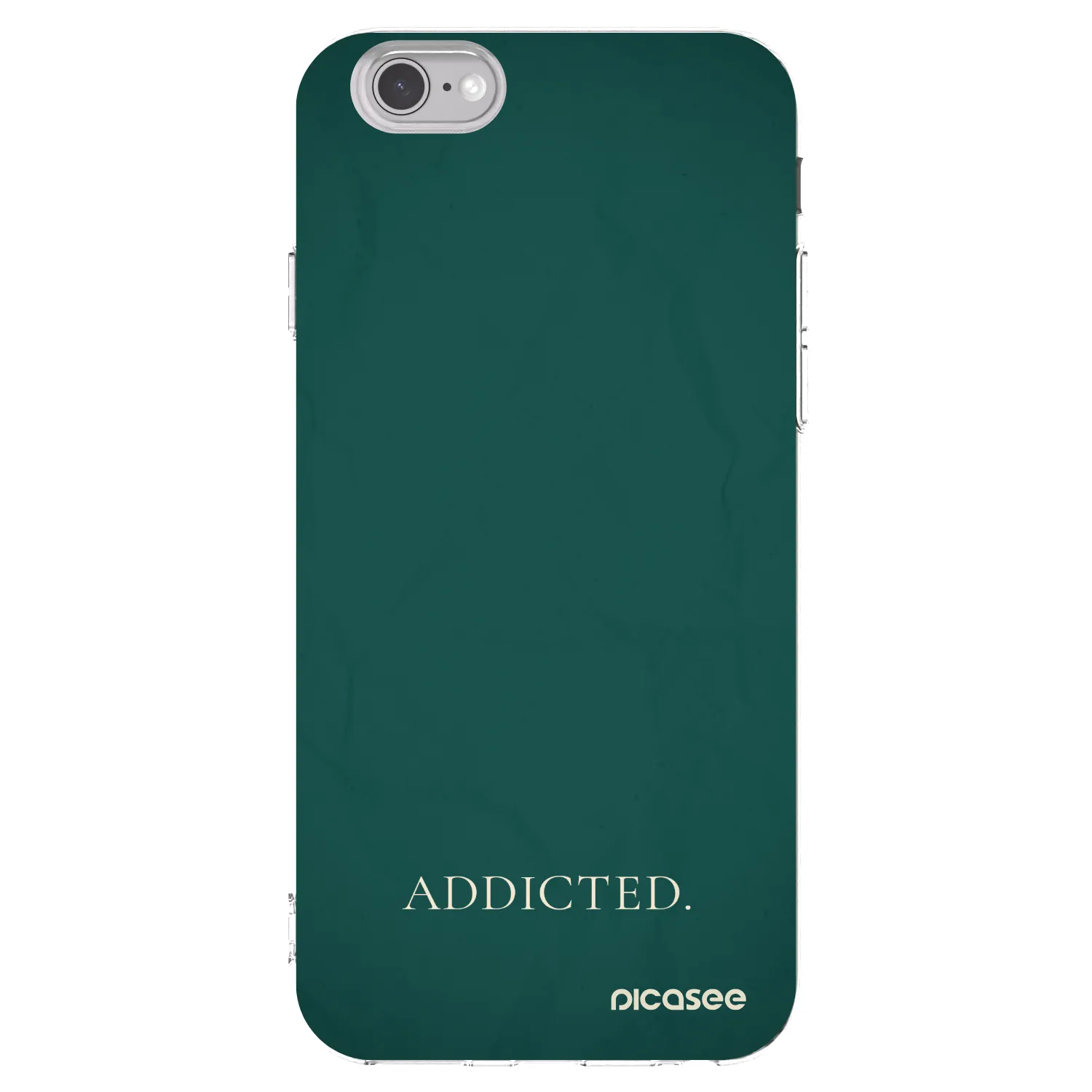 Picasee διαφανής θήκη σιλικόνης Apple iPhone 6/6S - Addicted