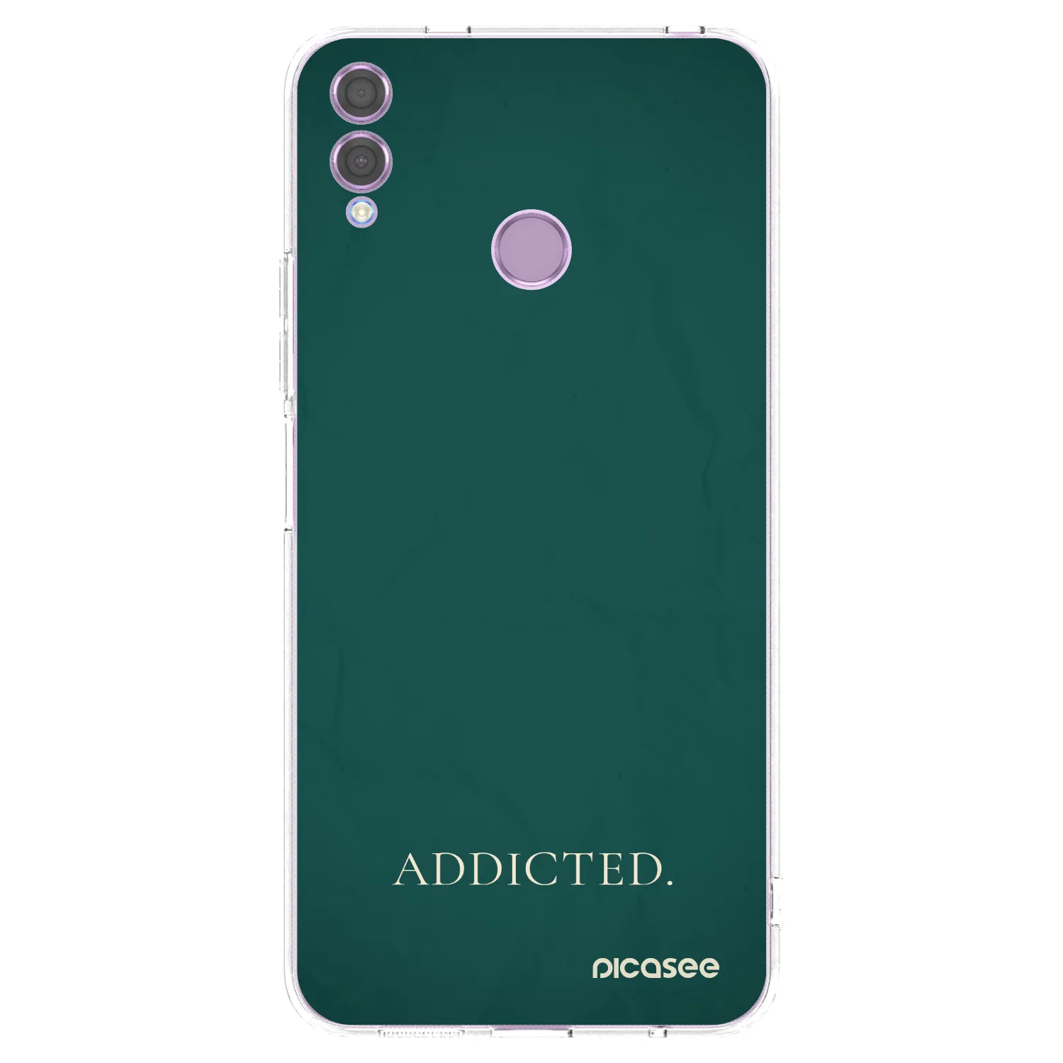 Picasee διαφανής θήκη σιλικόνης Honor 8X - Addicted