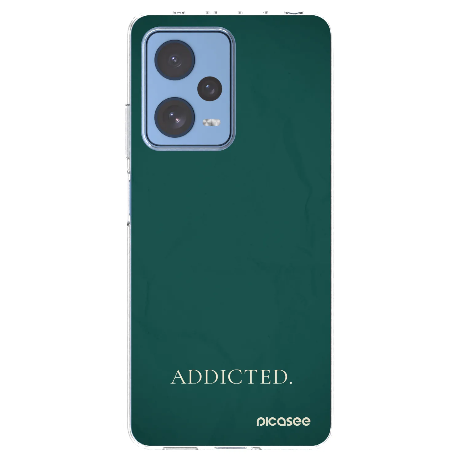 Picasee διαφανής θήκη σιλικόνης Xiaomi Redmi Note 12 Pro 5G - Addicted