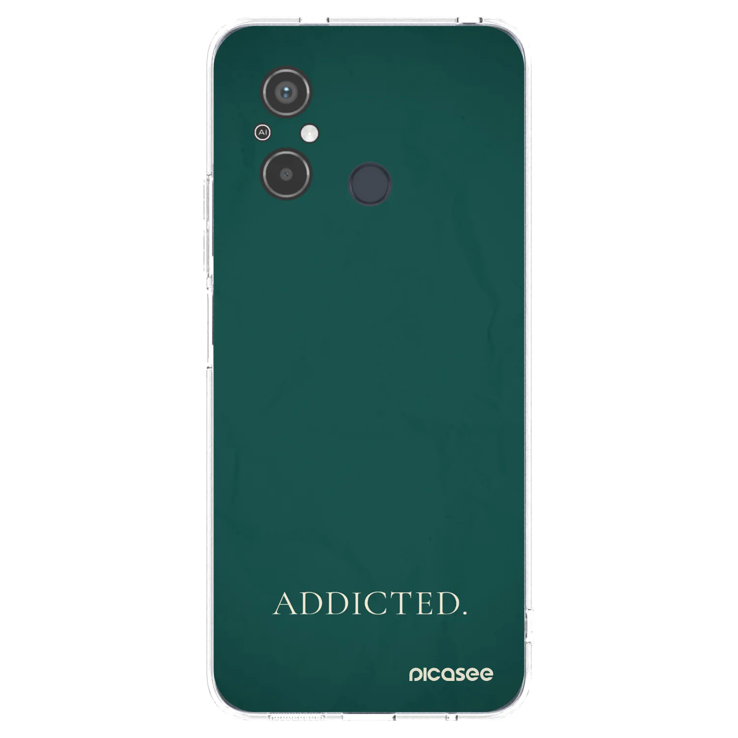Picasee διαφανής θήκη σιλικόνης Xiaomi Redmi 12C - Addicted