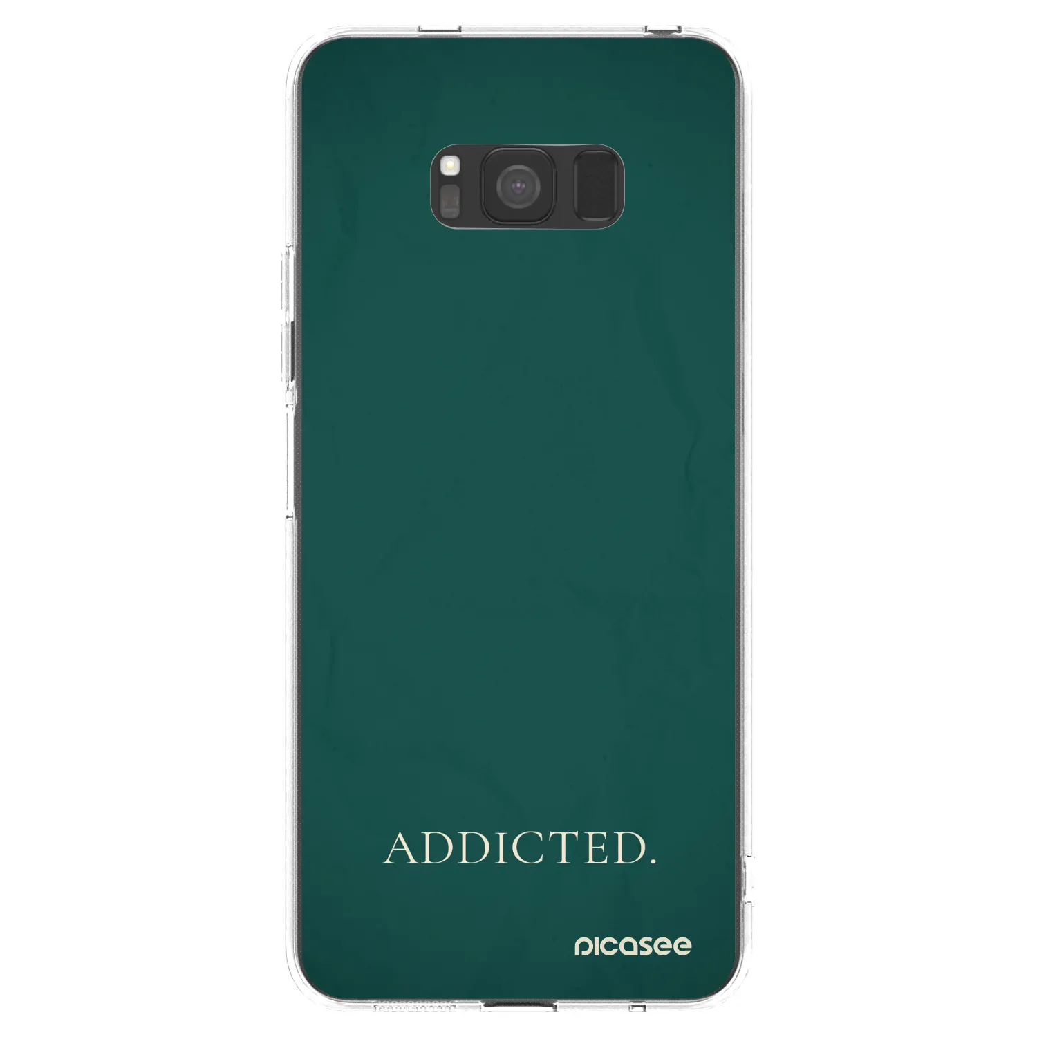 Picasee διαφανής θήκη σιλικόνης Samsung Galaxy S8 G950F - Addicted