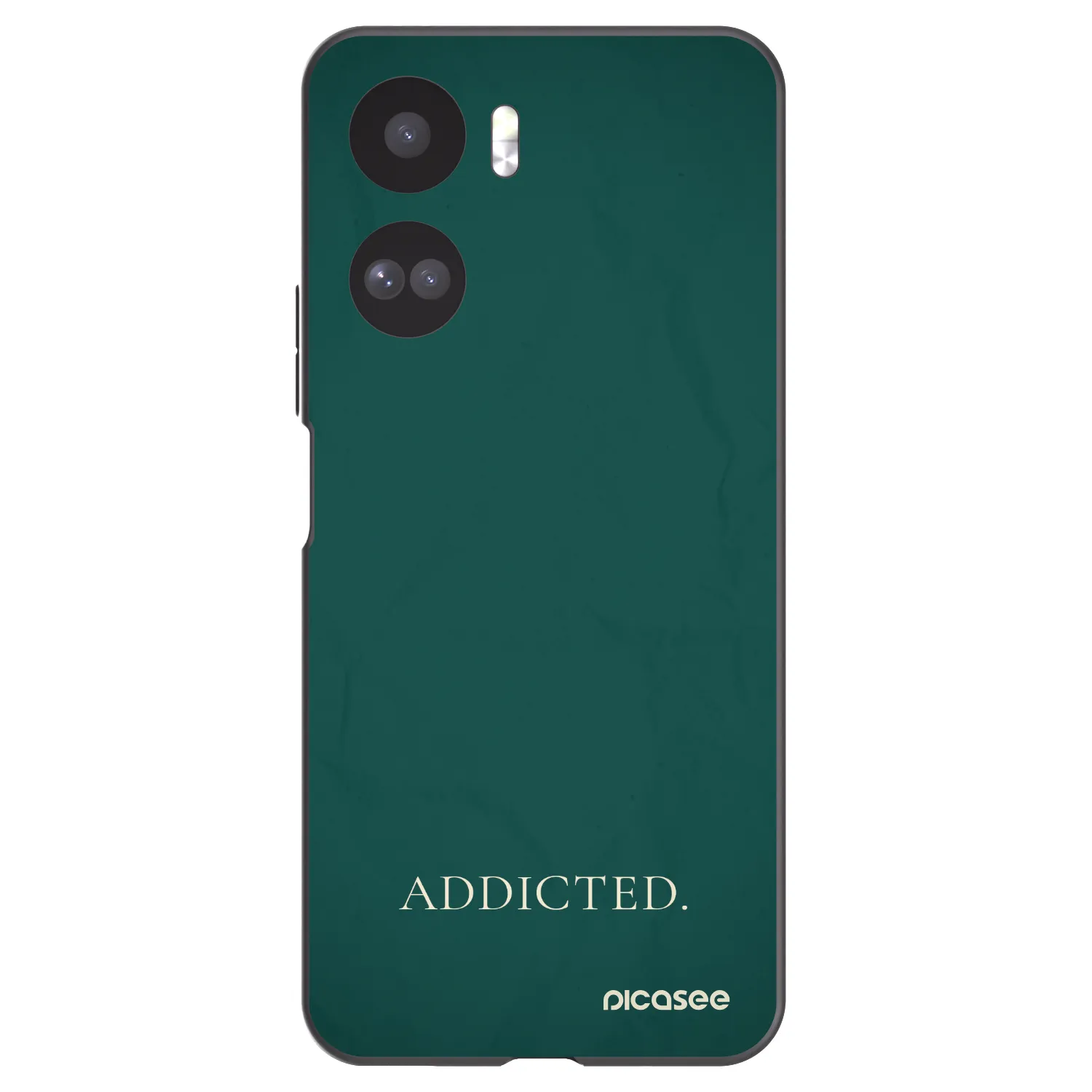 Picasee Μαύρη θήκη σιλικόνης για Honor 90 Lite 5G - Addicted