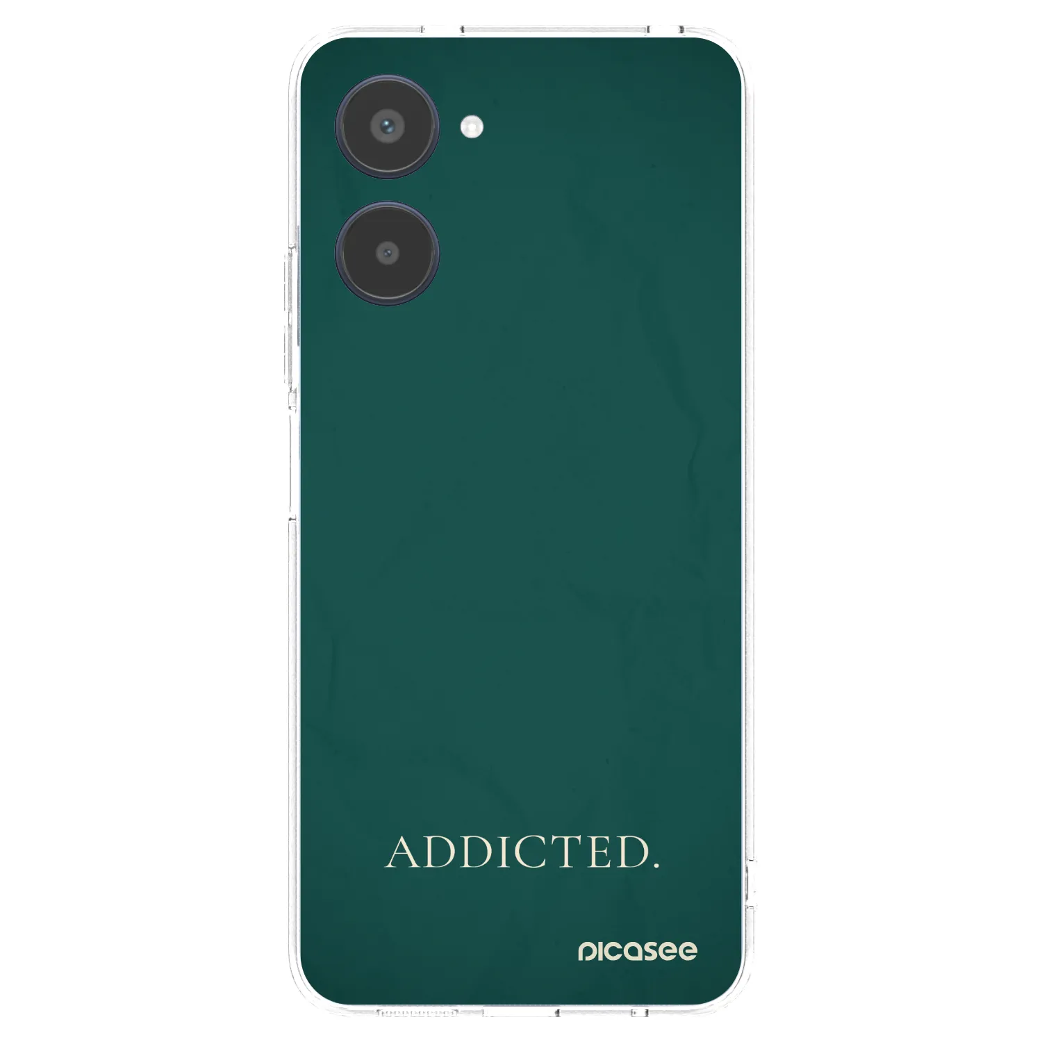 Picasee διαφανής θήκη σιλικόνης Realme 10 4G - Addicted