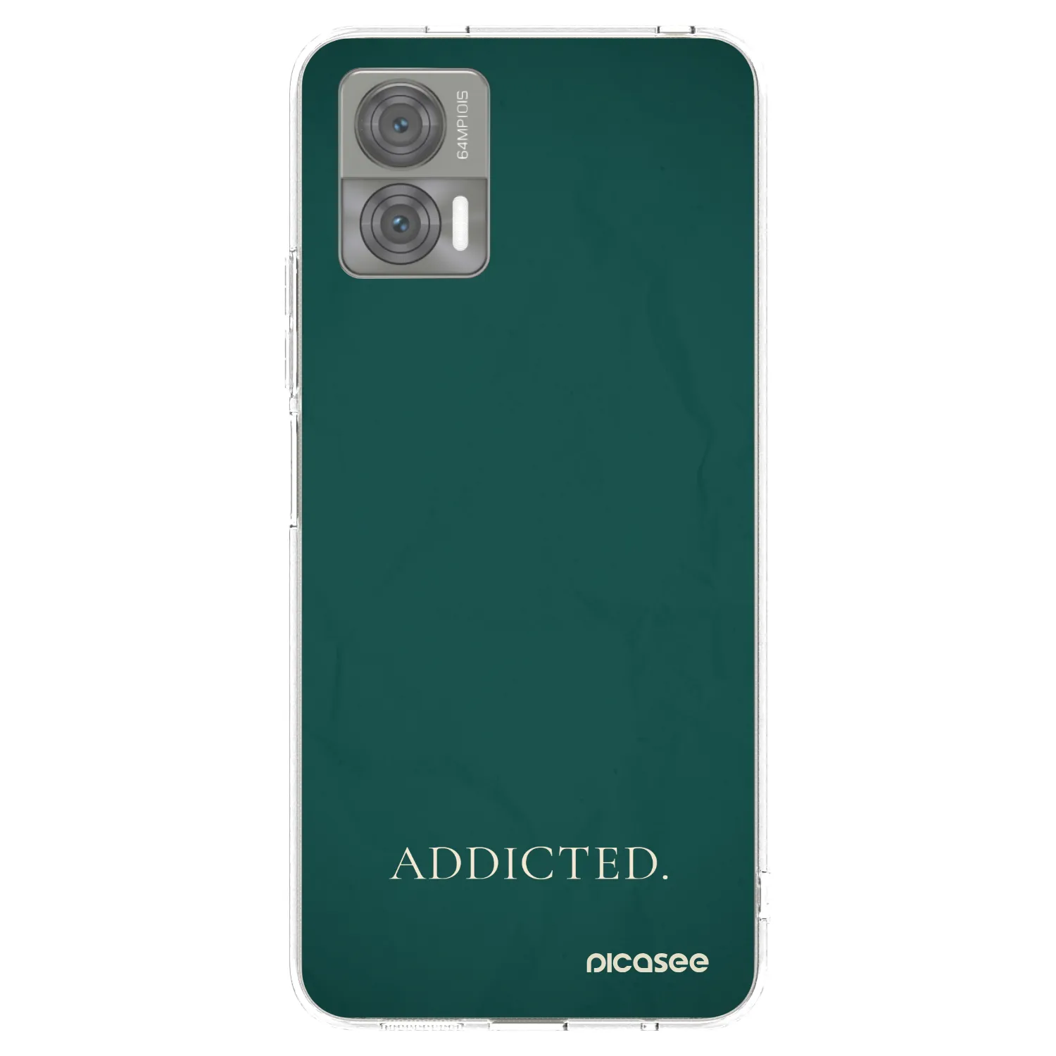 Picasee διαφανής θήκη σιλικόνης Motorola Edge 30 Neo - Addicted