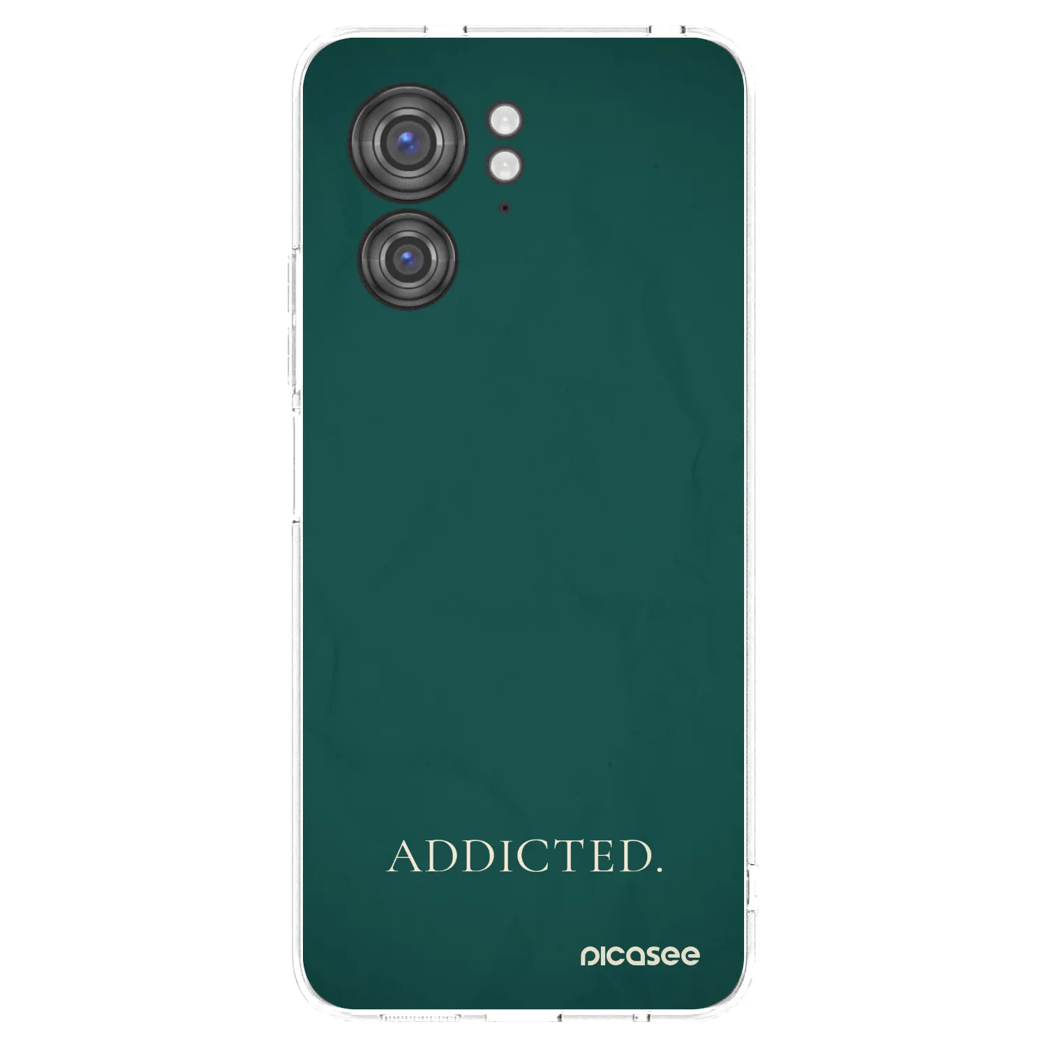 Picasee διαφανής θήκη σιλικόνης Motorola Edge 40 - Addicted