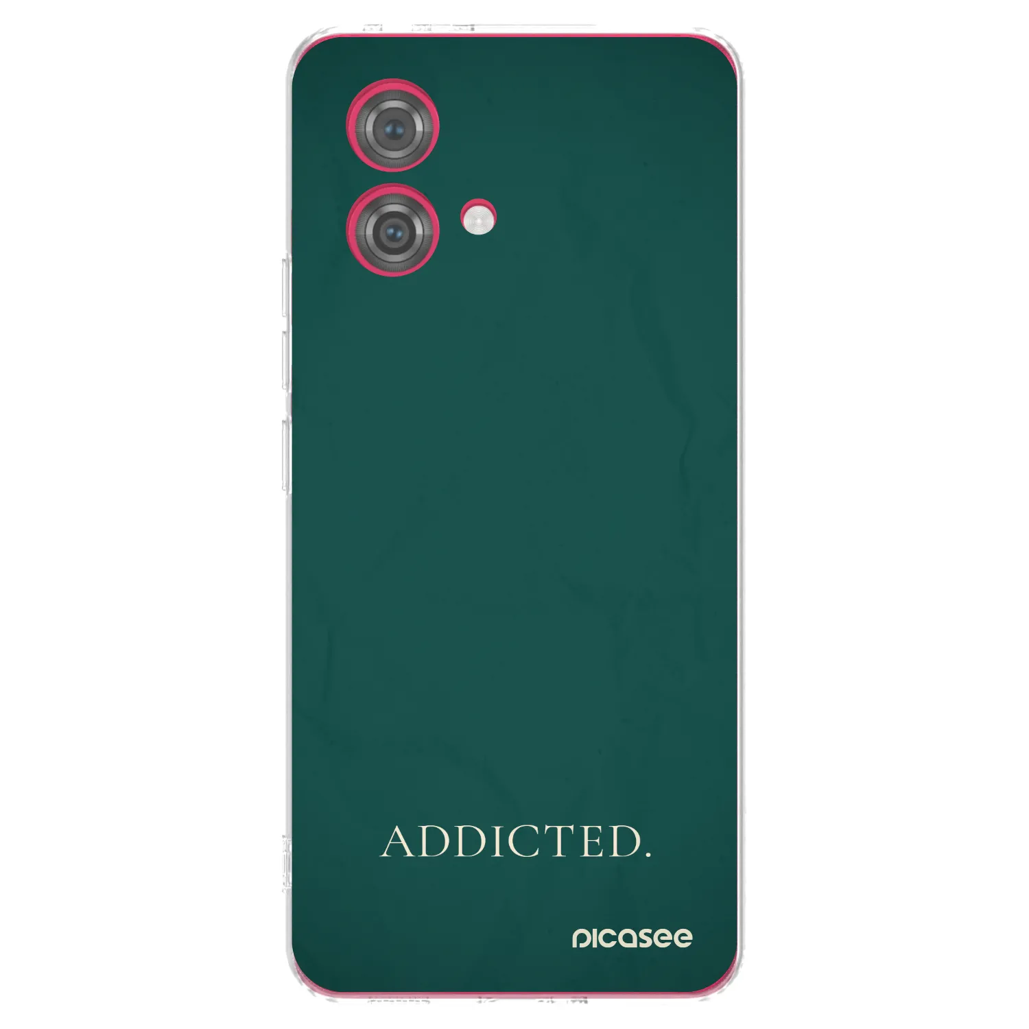 Picasee διαφανής θήκη σιλικόνης Motorola Moto G84 5G - Addicted
