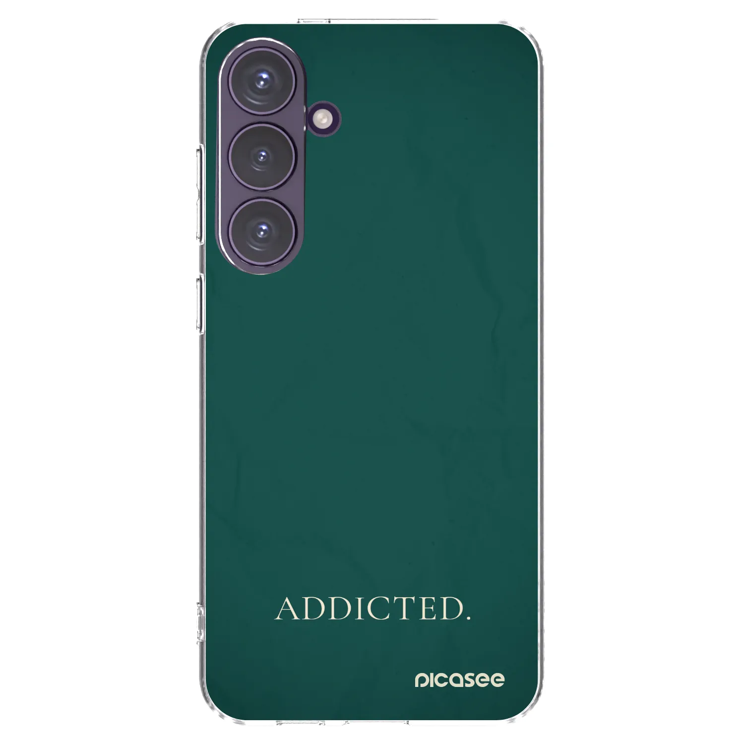 Picasee διαφανής θήκη σιλικόνης Samsung Galaxy S24+ S926B 5G - Addicted