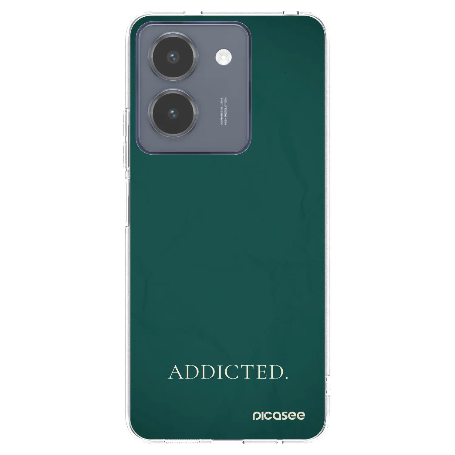 Picasee διαφανής θήκη σιλικόνης Vivo Y36 4G - Addicted