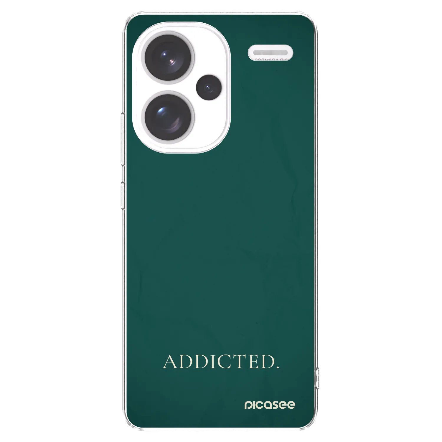 Picasee διαφανής θήκη σιλικόνης Xiaomi Redmi Note 13 Pro+ 5G - Addicted