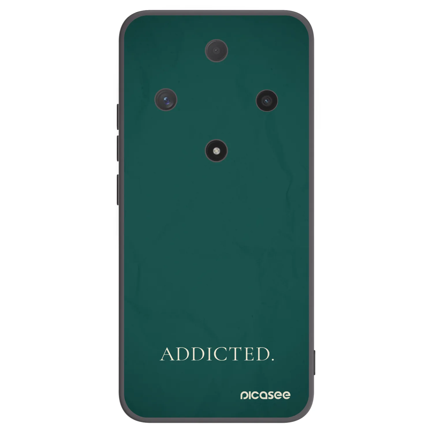 Picasee Μαύρη θήκη σιλικόνης για Honor Magic6 Lite 5G - Addicted