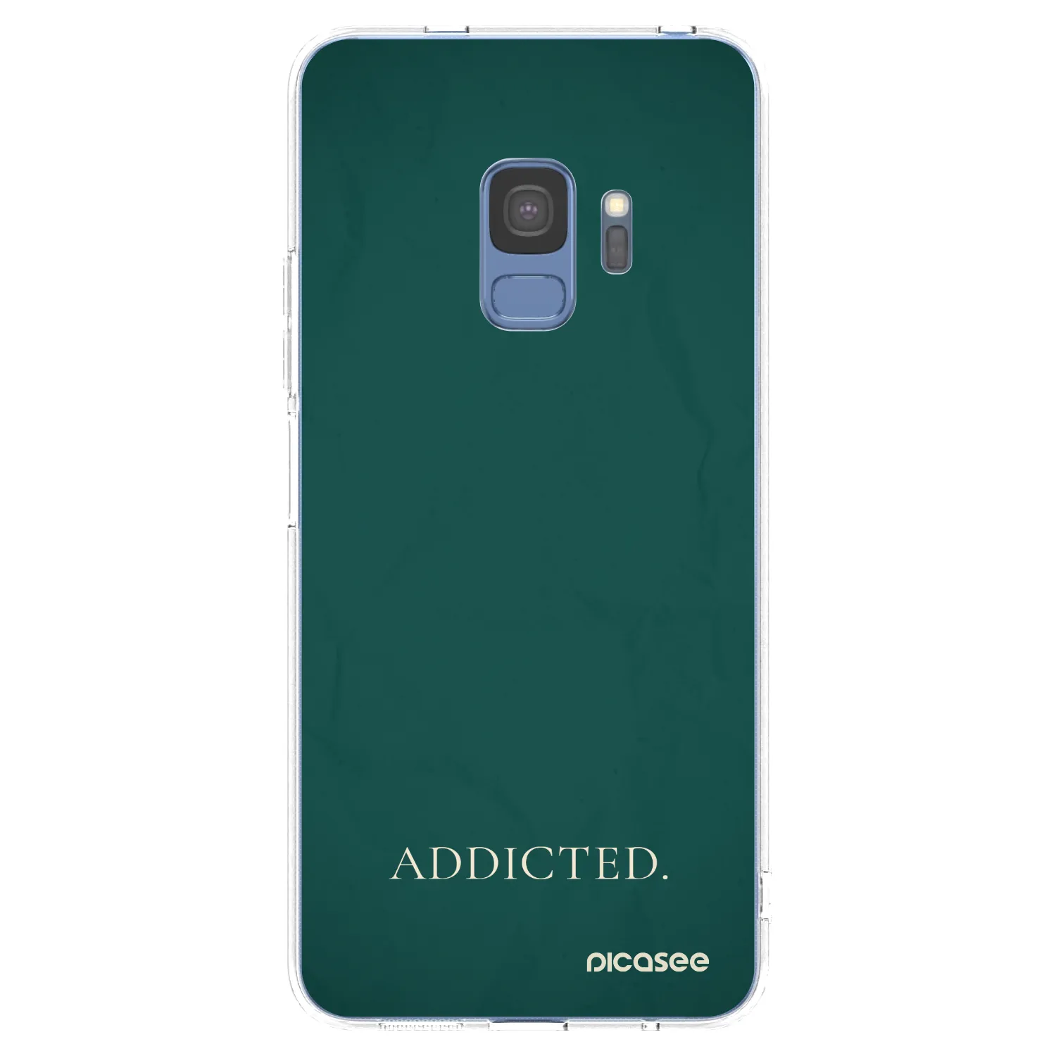 Picasee διαφανής θήκη σιλικόνης Samsung Galaxy S9 G960F - Addicted