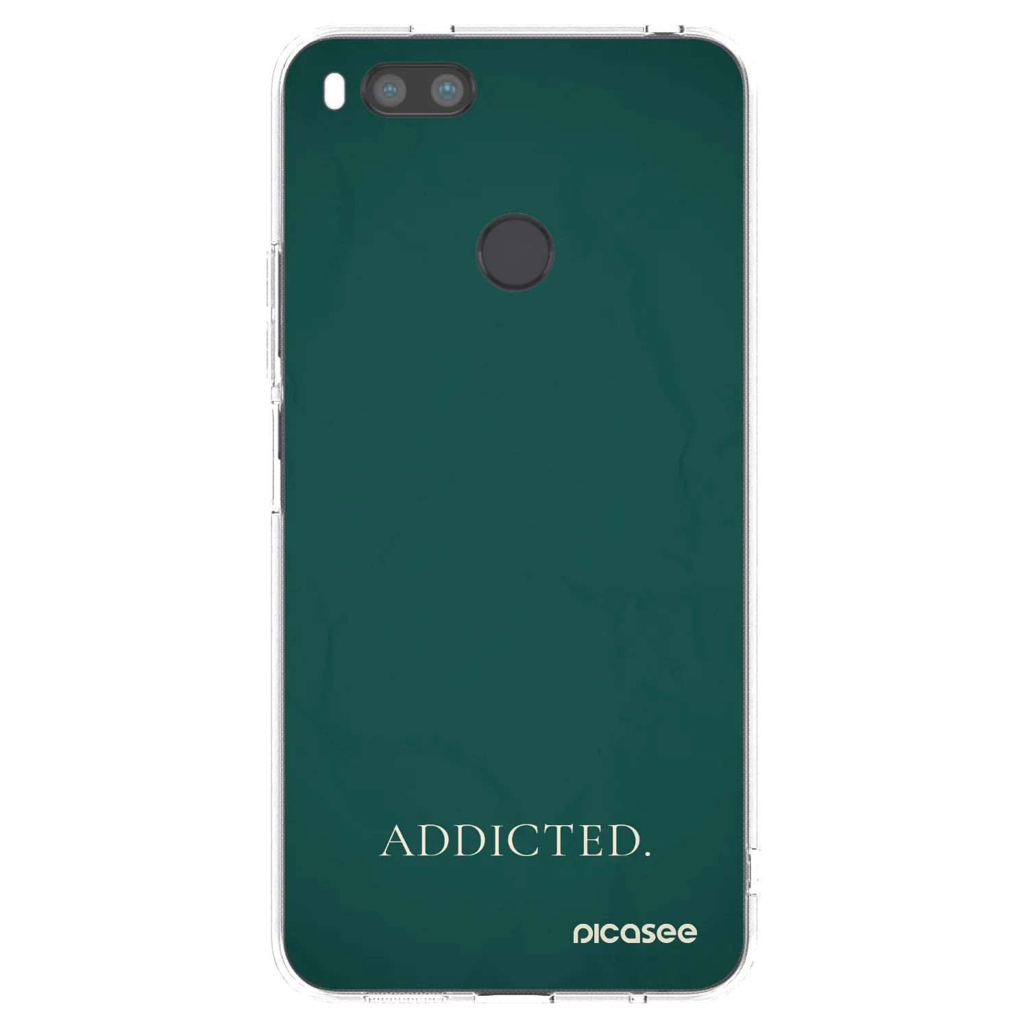 Picasee διαφανής θήκη σιλικόνης Xiaomi Mi A1 Global - Addicted