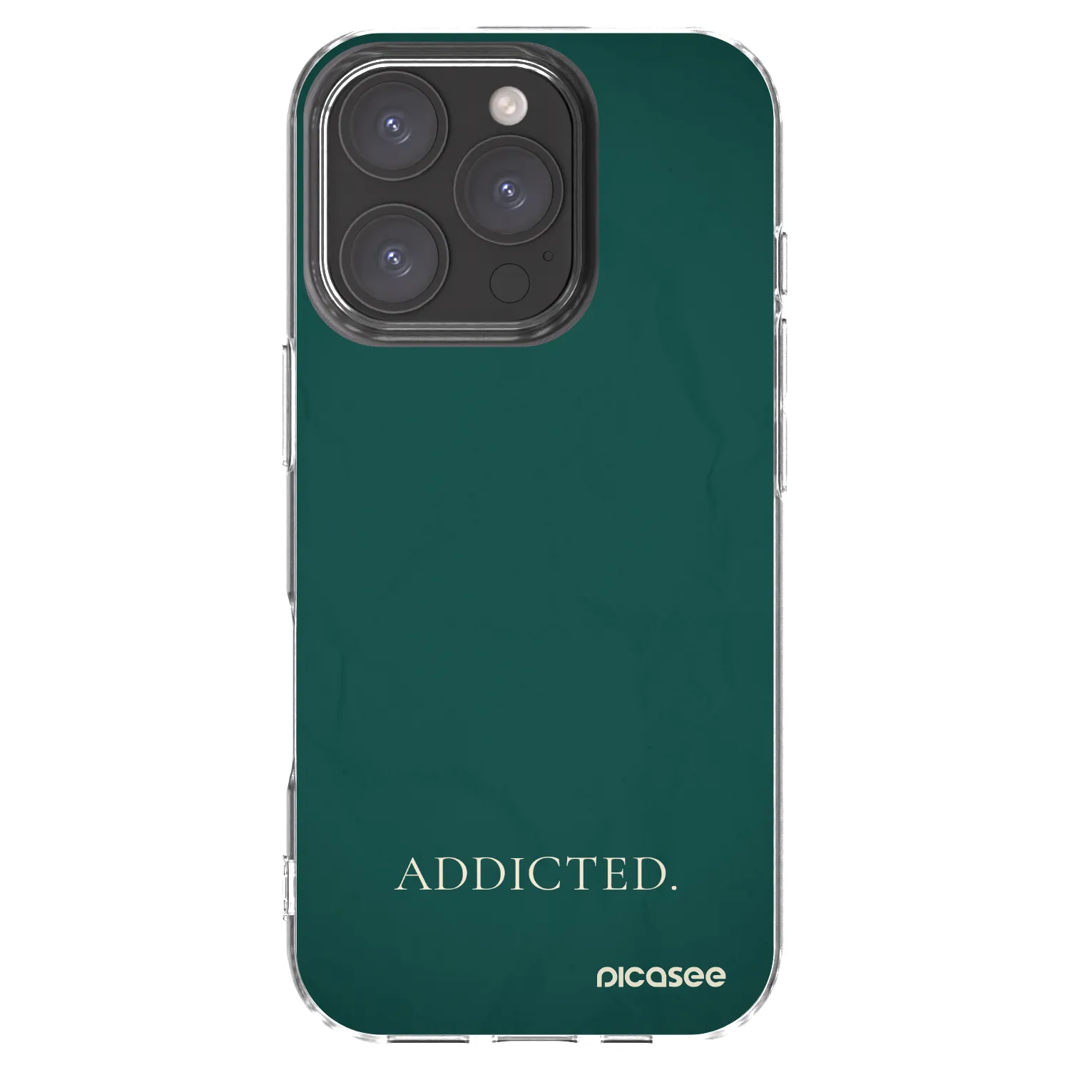 Picasee διαφανής θήκη σιλικόνης Apple iPhone 16 Pro - Addicted