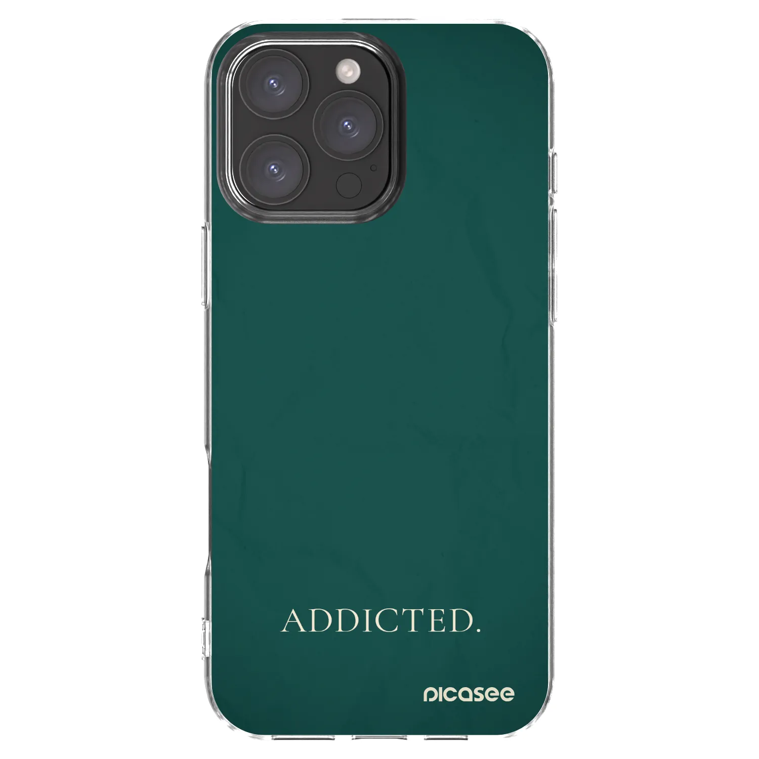Picasee διαφανής θήκη σιλικόνης Apple iPhone 16 Pro Max - Addicted