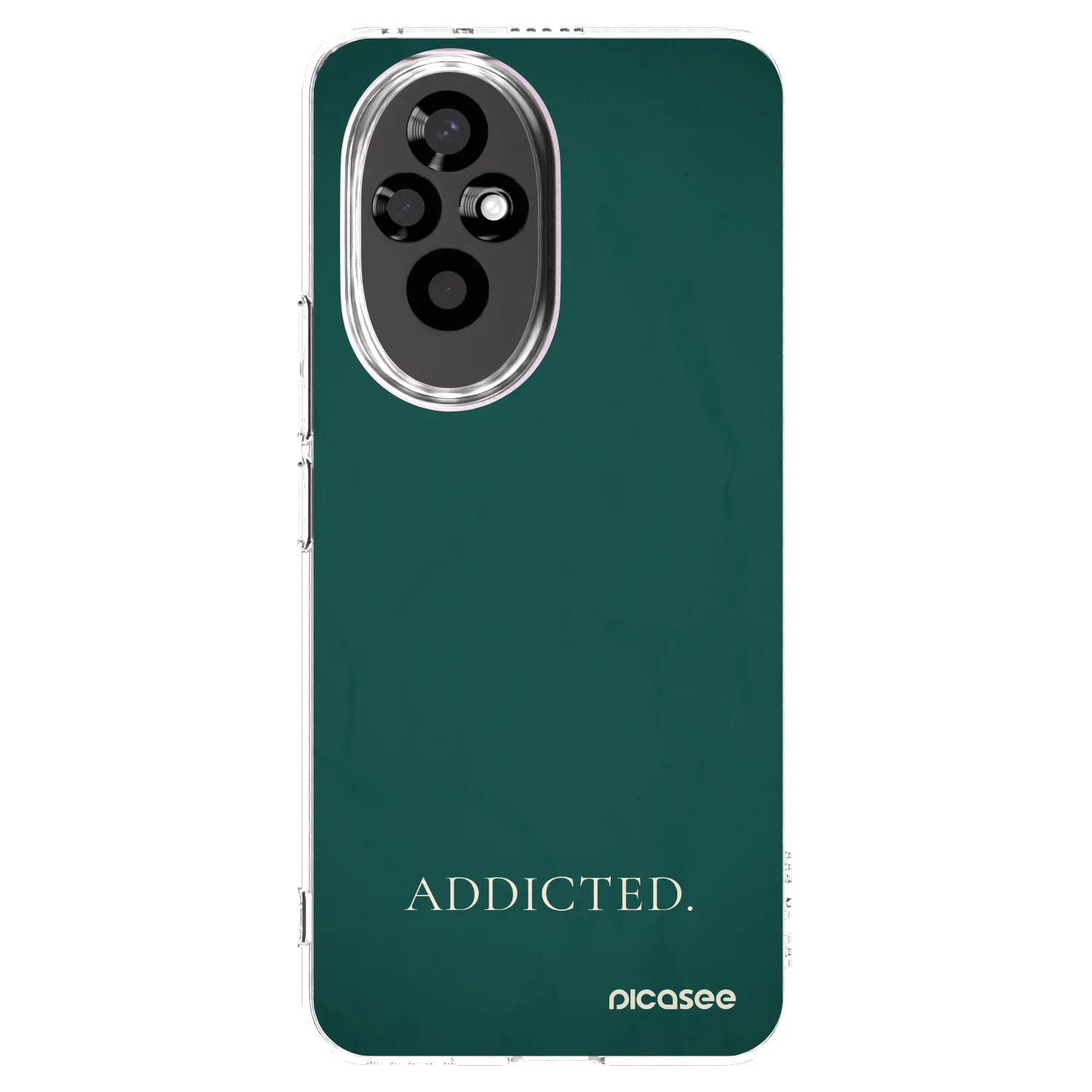 Picasee διαφανής θήκη σιλικόνης Honor 200 Pro 5G - Addicted