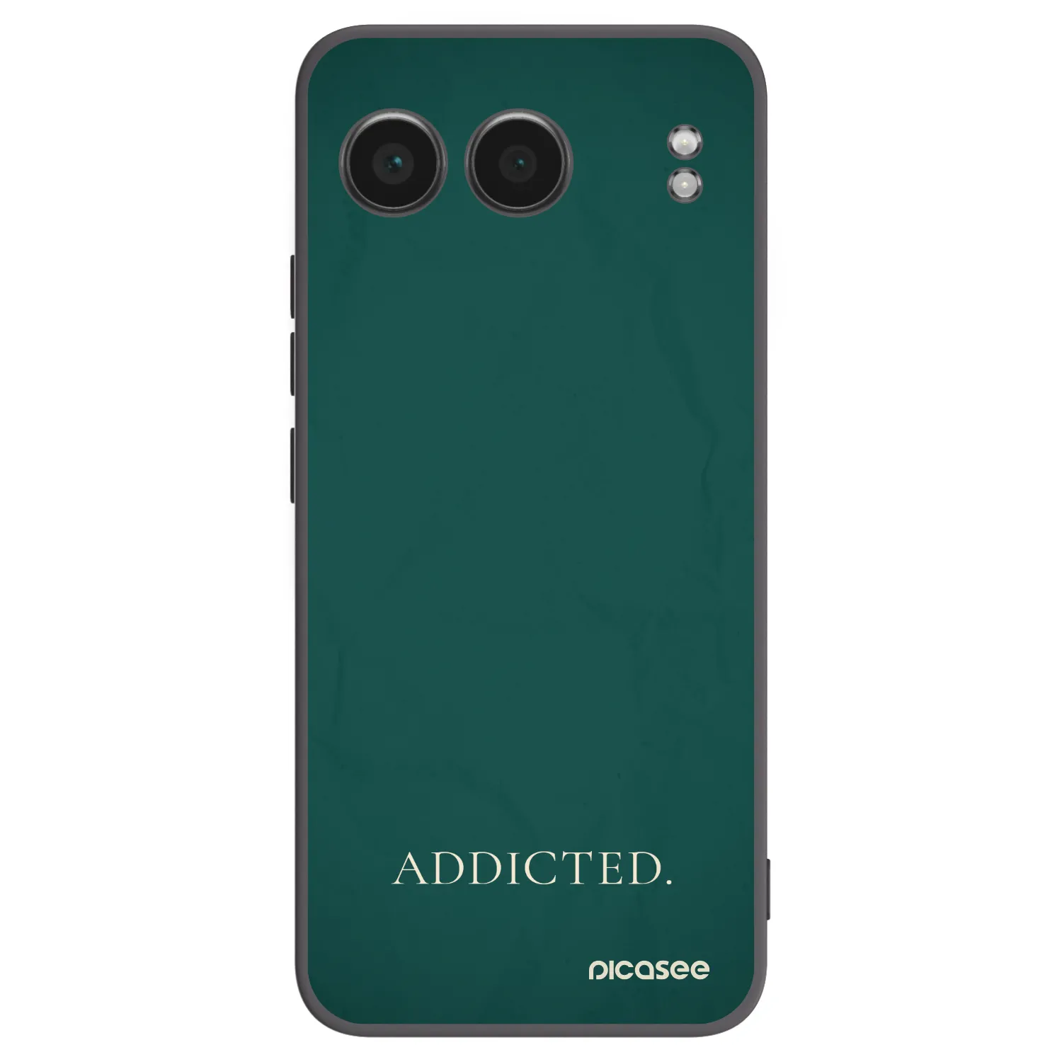 Picasee Μαύρη θήκη σιλικόνης για OnePlus Nord 4 - Addicted