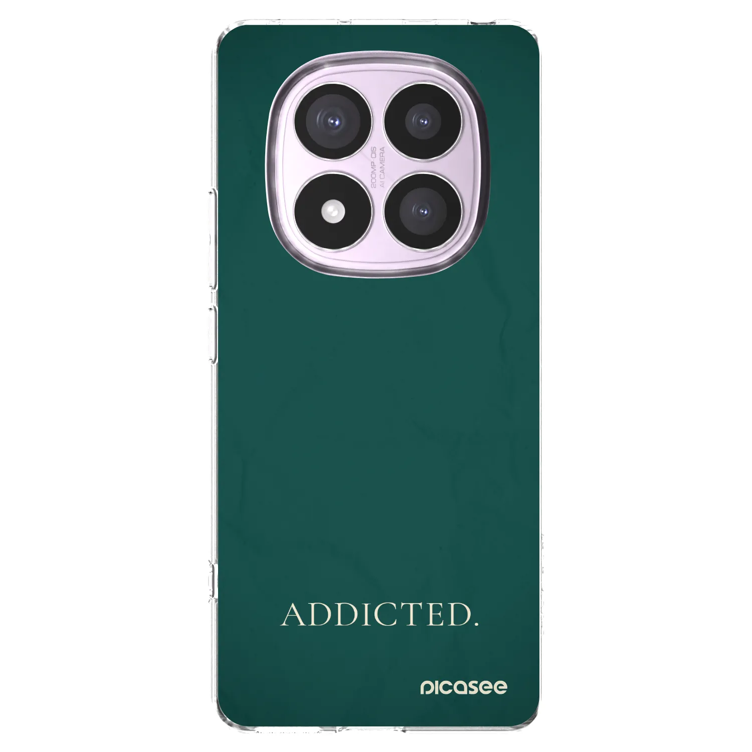 Picasee διαφανής θήκη σιλικόνης Xiaomi Redmi Note 14 Pro 5G - Addicted