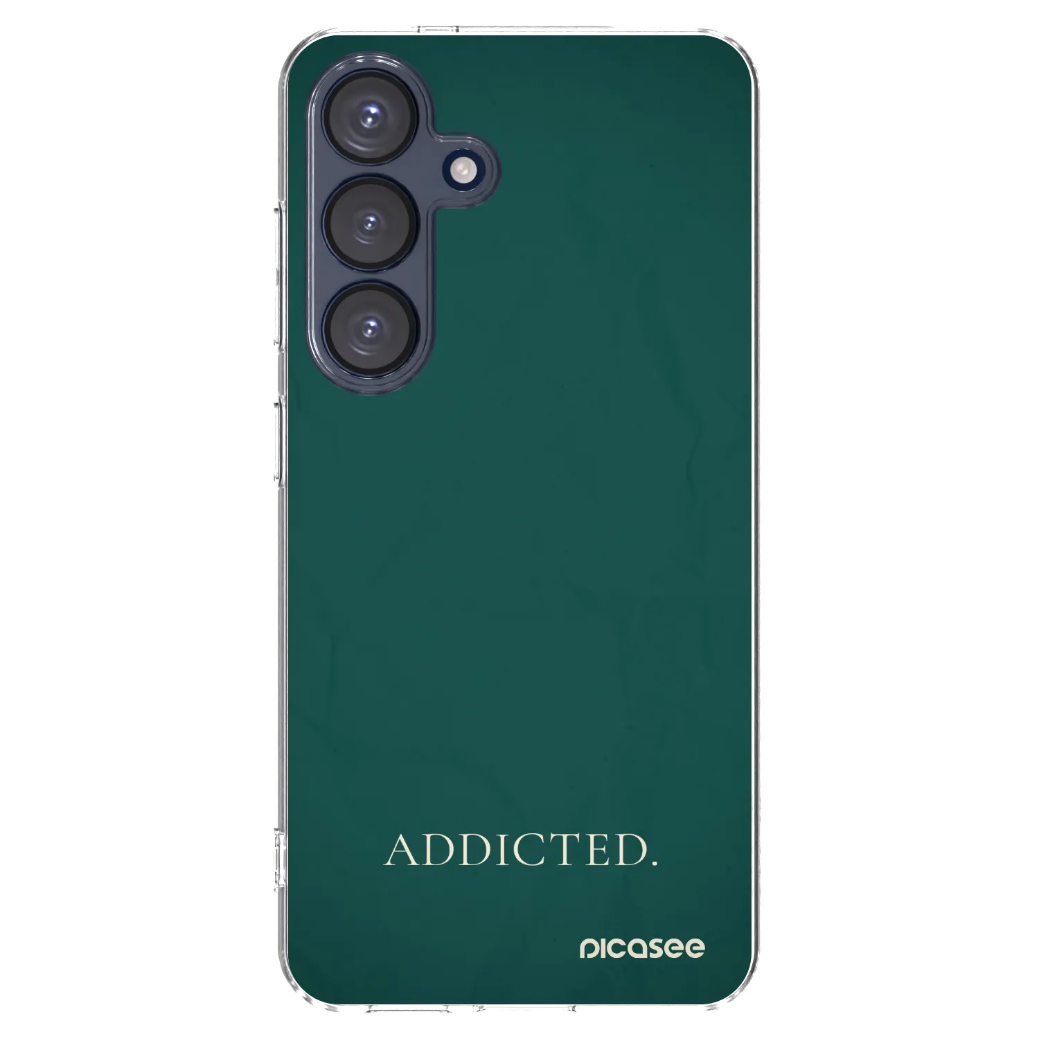 Picasee διαφανής θήκη σιλικόνης Samsung Galaxy S25 5G - Addicted