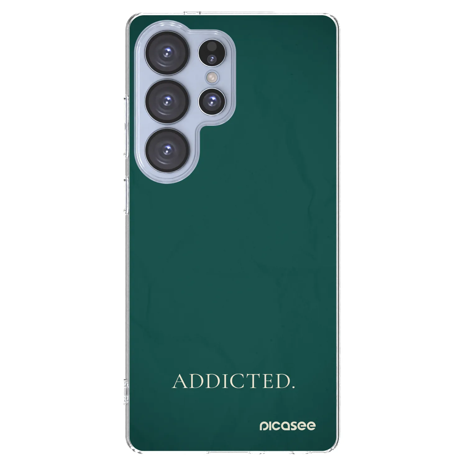 Picasee διαφανής θήκη σιλικόνης Samsung Galaxy S25 Ultra 5G - Addicted