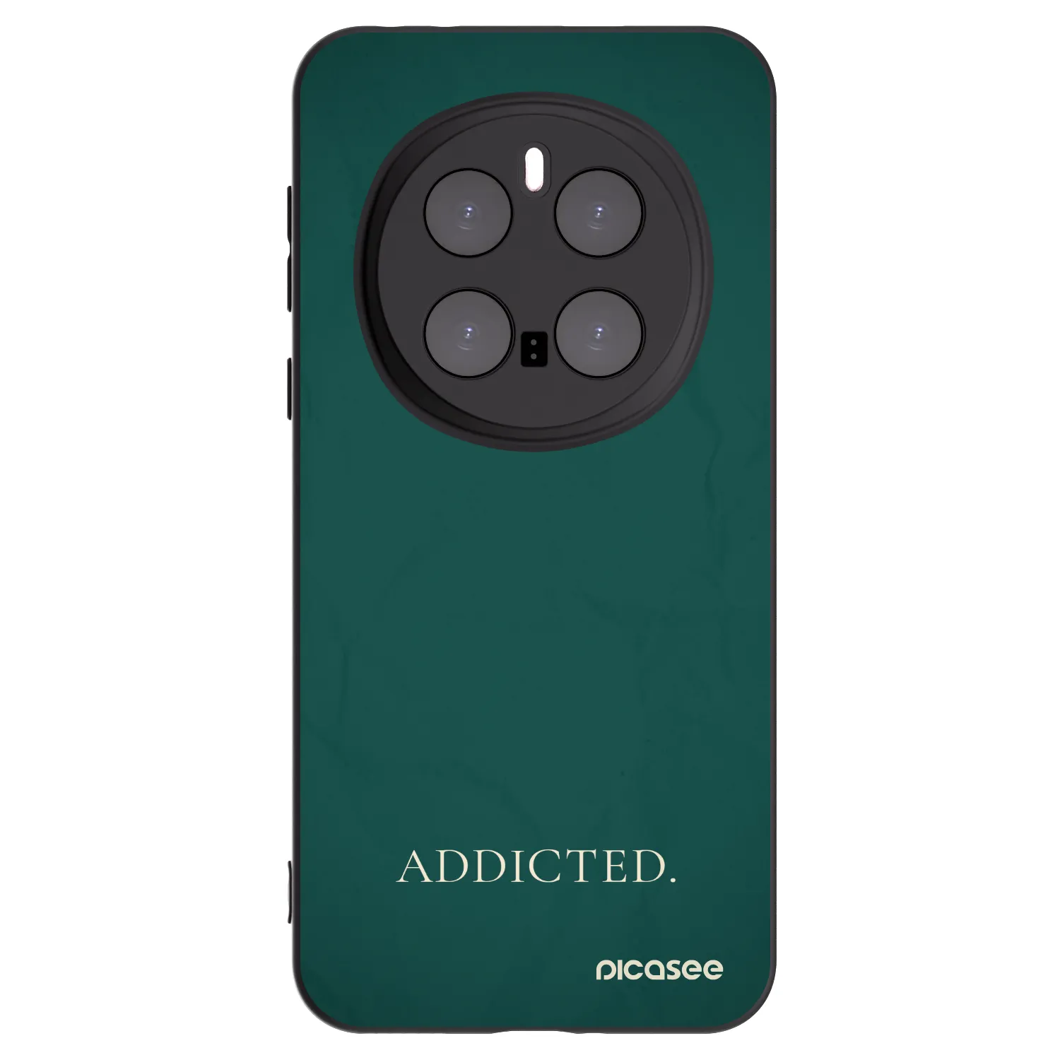 Picasee Μαύρη θήκη σιλικόνης για Honor Magic7 Pro 5G - Addicted