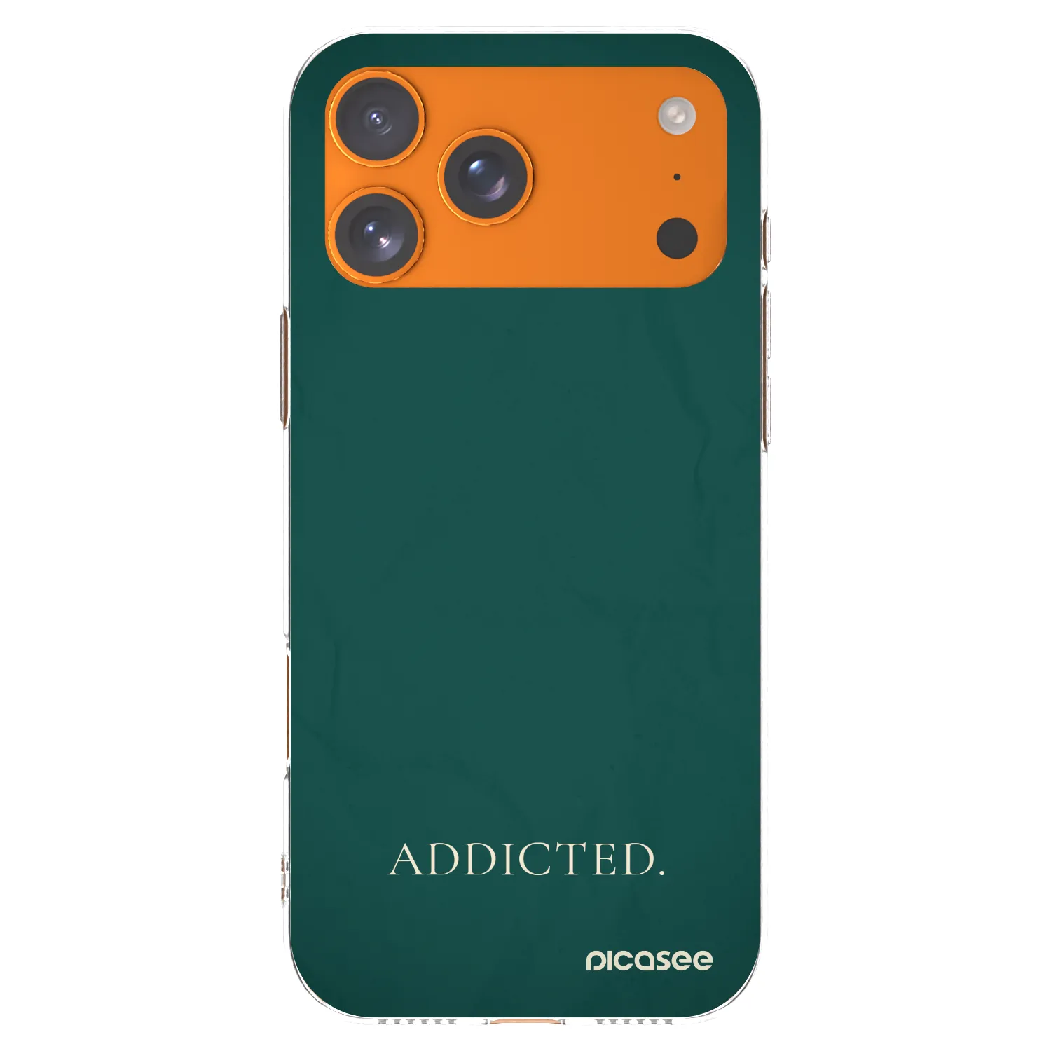 Picasee διαφανής θήκη σιλικόνης Apple iPhone 17 Pro Max - Addicted