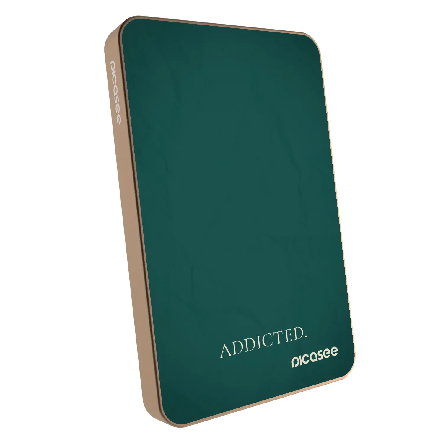 Picasee Powerbank με MagSafe 5 000 mAh Χρυσαφένιος - Addicted