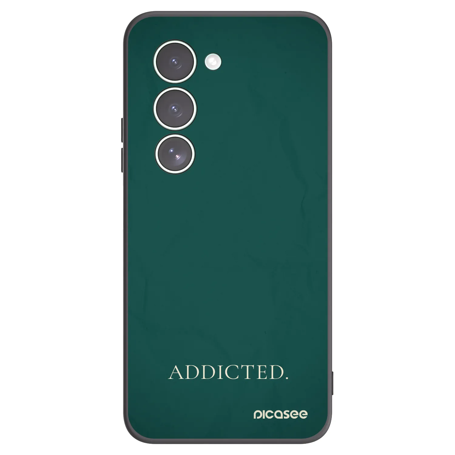 Picasee Μαύρη θήκη σιλικόνης για Xiaomi Redmi 15 5G - Addicted