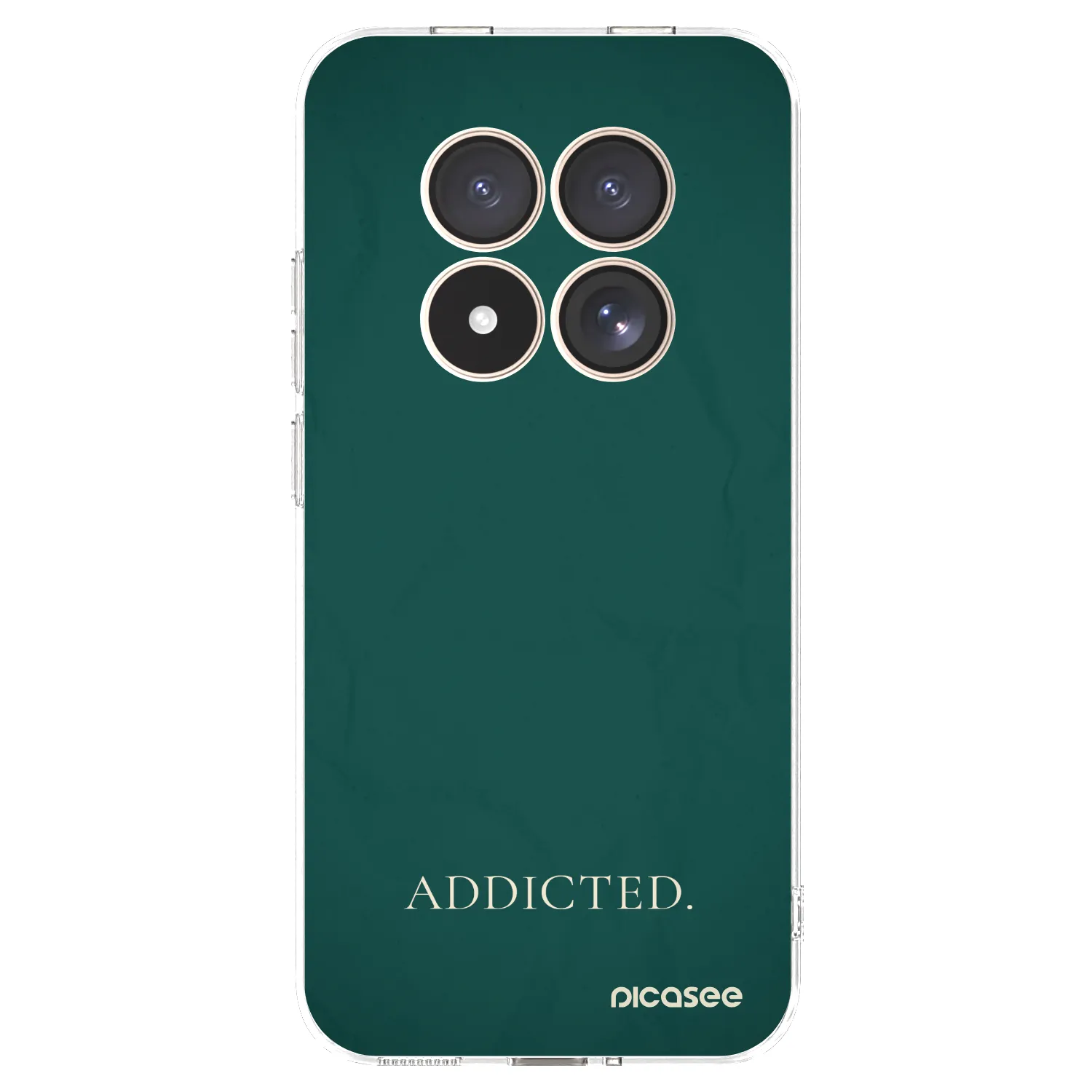 Picasee διαφανής θήκη σιλικόνης Xiaomi Redmi Note 15 Pro 4G - Addicted