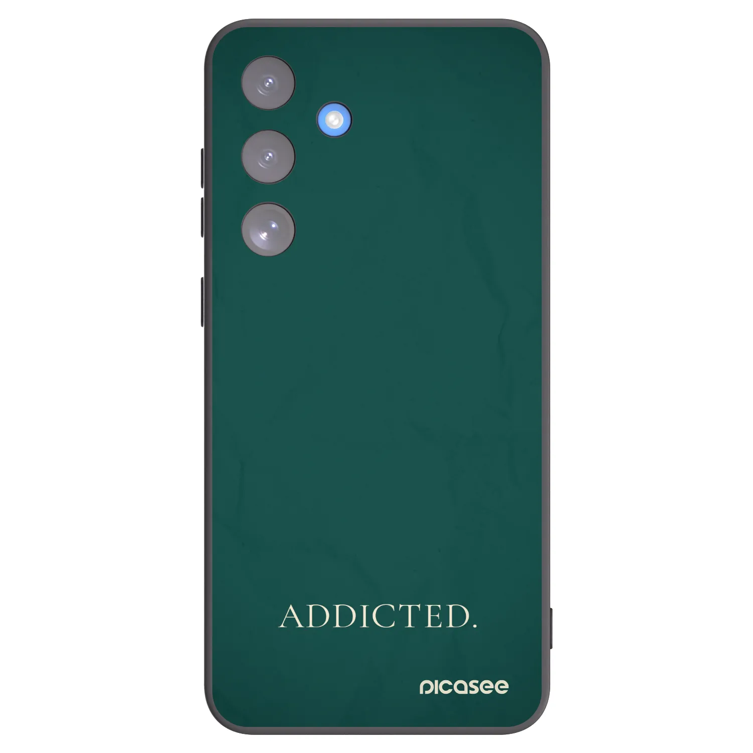 Picasee Μαύρη θήκη σιλικόνης για Samsung Galaxy S25 FE 5G - Addicted