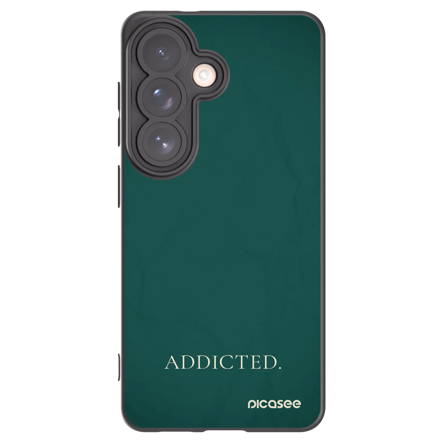 Picasee Μαύρη θήκη σιλικόνης για Samsung Galaxy S26 - Addicted