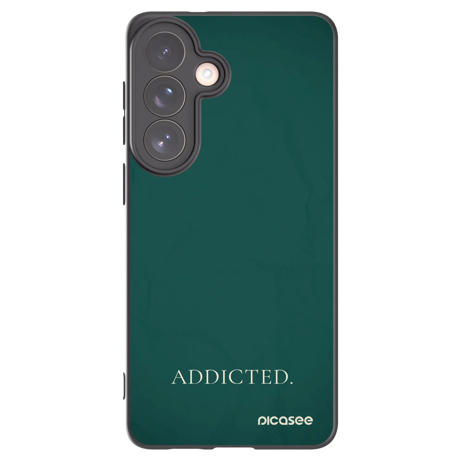 Picasee Μαύρη θήκη σιλικόνης για Samsung Galaxy S26+ - Addicted