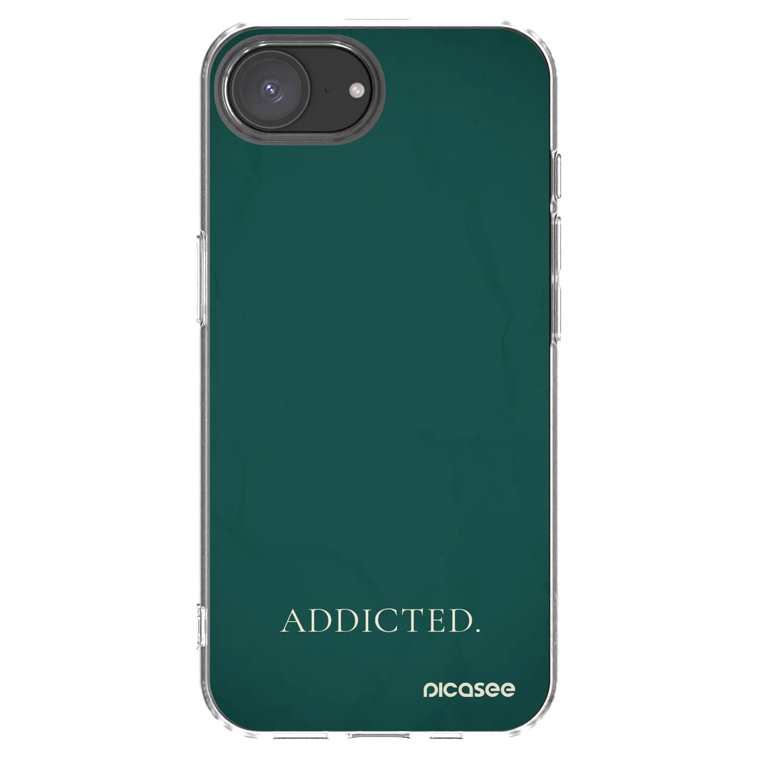 Picasee διαφανής θήκη σιλικόνης Apple iPhone 17e - Addicted
