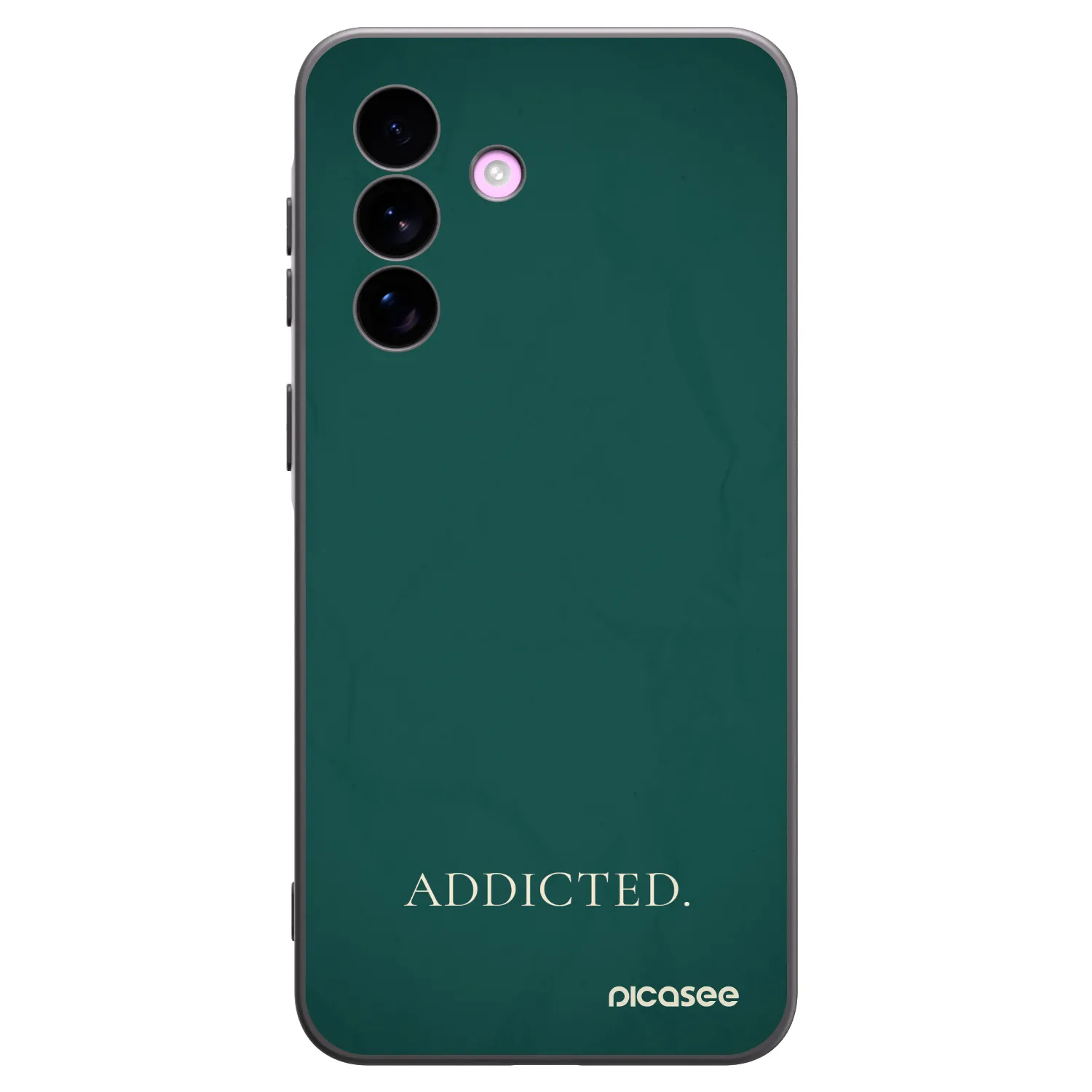 Picasee Μαύρη θήκη σιλικόνης για Samsung Galaxy A57 5G - Addicted