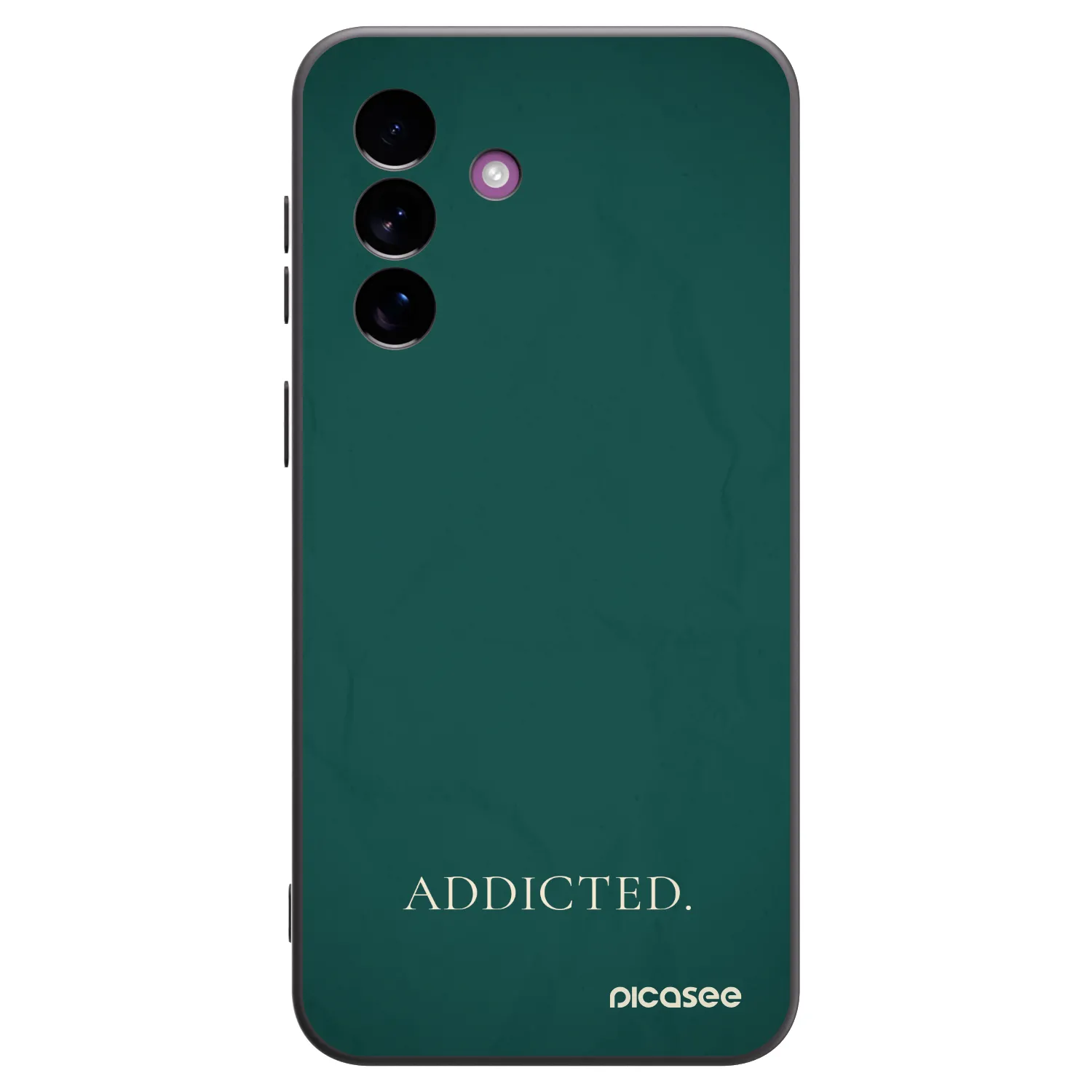 Picasee Μαύρη θήκη σιλικόνης για Samsung Galaxy A37 - Addicted