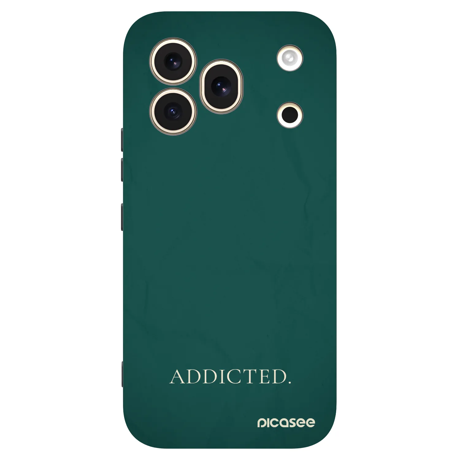 Picasee Μαύρη θήκη σιλικόνης για Honor 600 Pro - Addicted