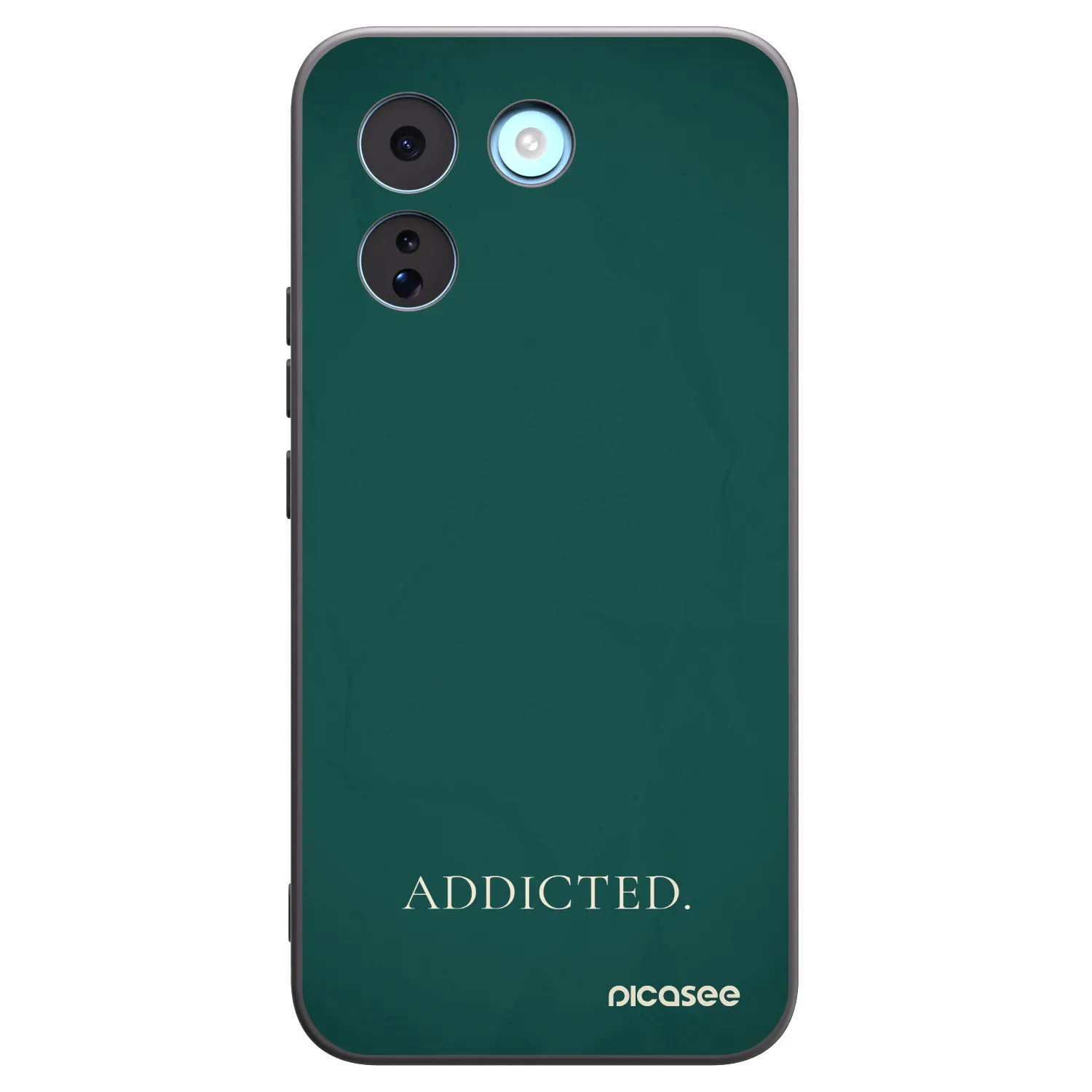 Picasee Μαύρη θήκη σιλικόνης για Xiaomi Redmi Note 17 Pro MAX 5G - Addicted