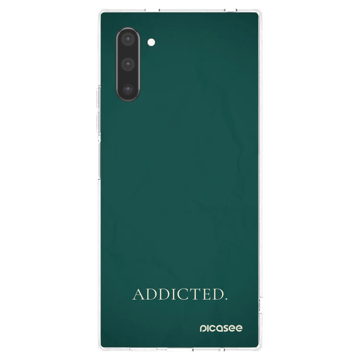 Picasee διαφανής θήκη σιλικόνης Samsung Galaxy Note 10 N970F - Addicted