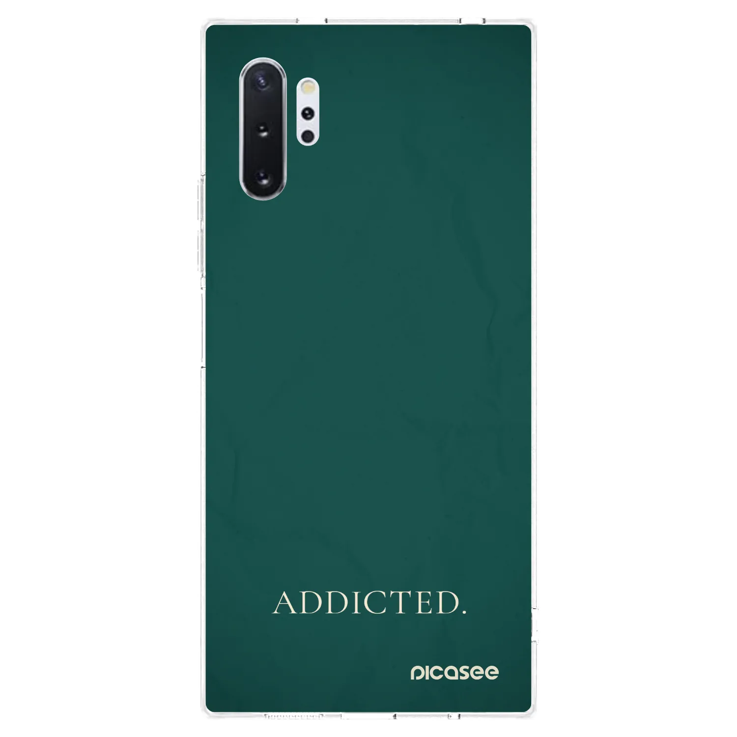 Picasee διαφανής θήκη σιλικόνης Samsung Galaxy Note 10+ N975F - Addicted